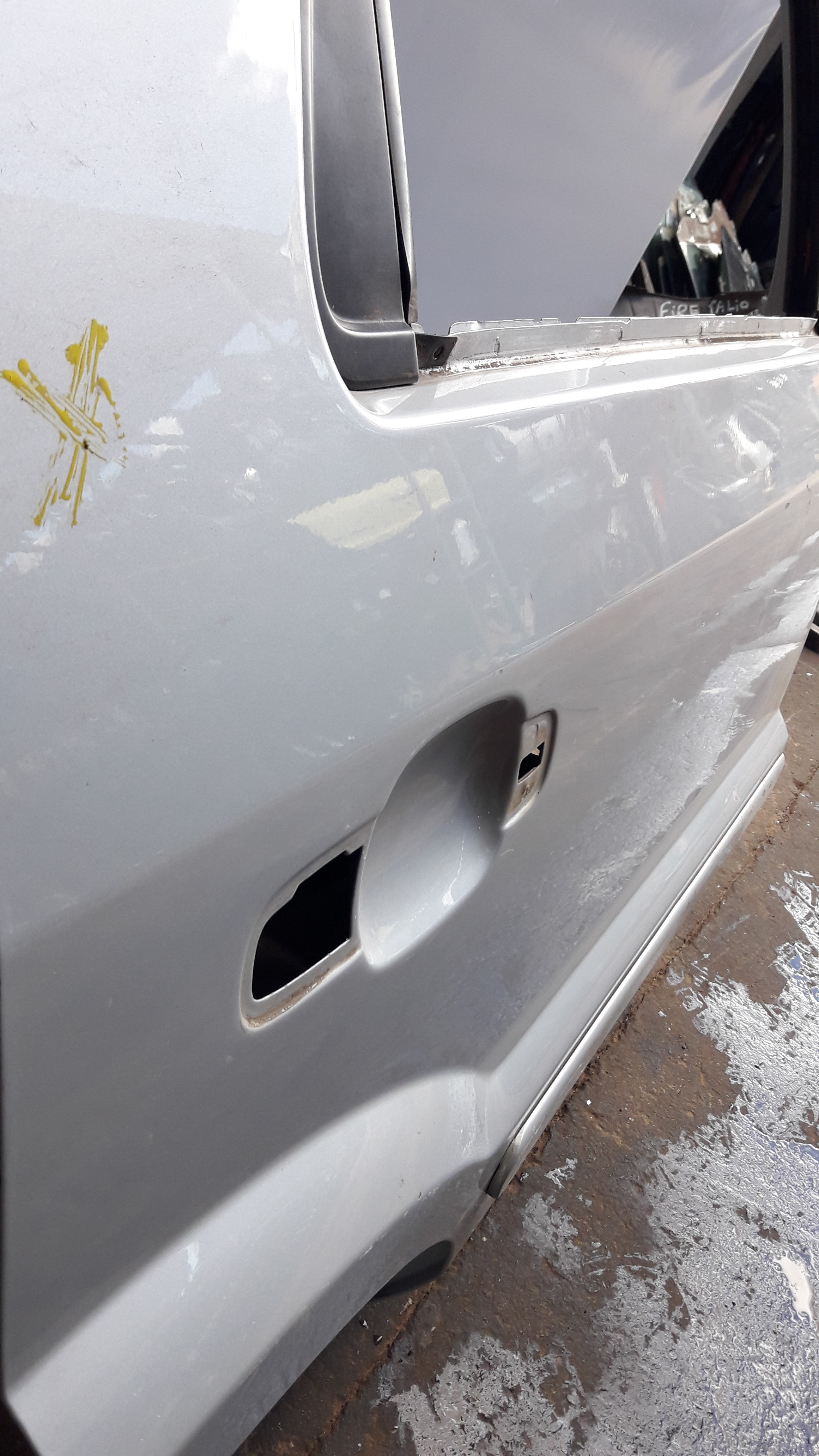 Porta Traseira Direita Ecosport Original 2003/2012 Prata 3