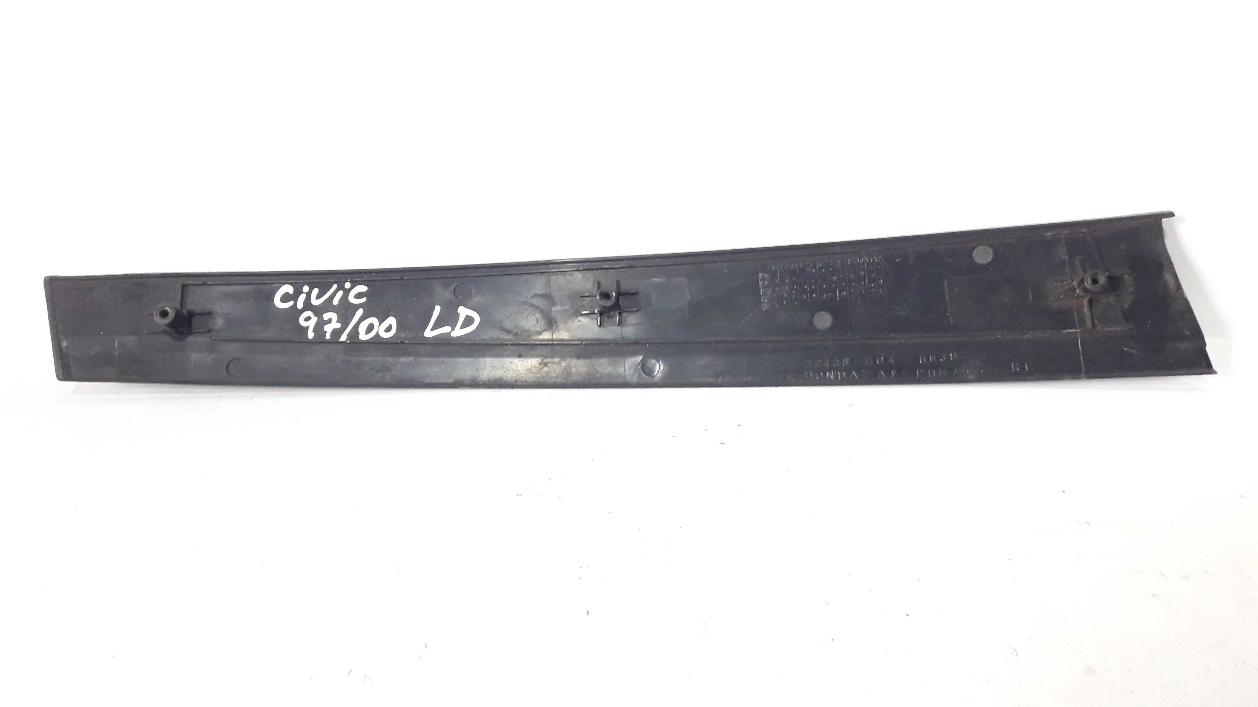 Friso Ext Coluna Direito Civic 97/00 72430-s04-0030 Preto 2