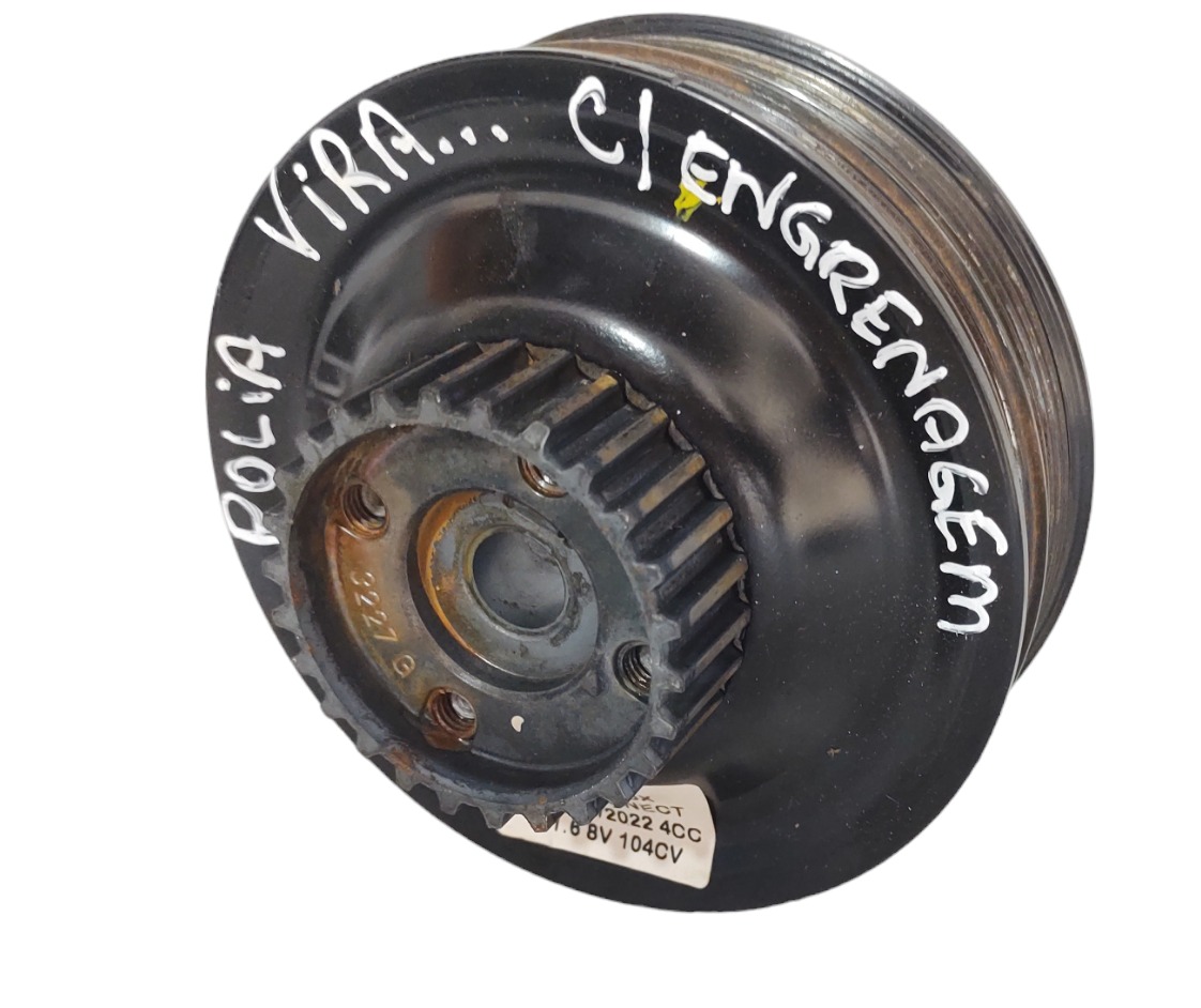 Polia C Engrenagem Virabrequim Fox 1.6 8v 4cc 030105255p 1