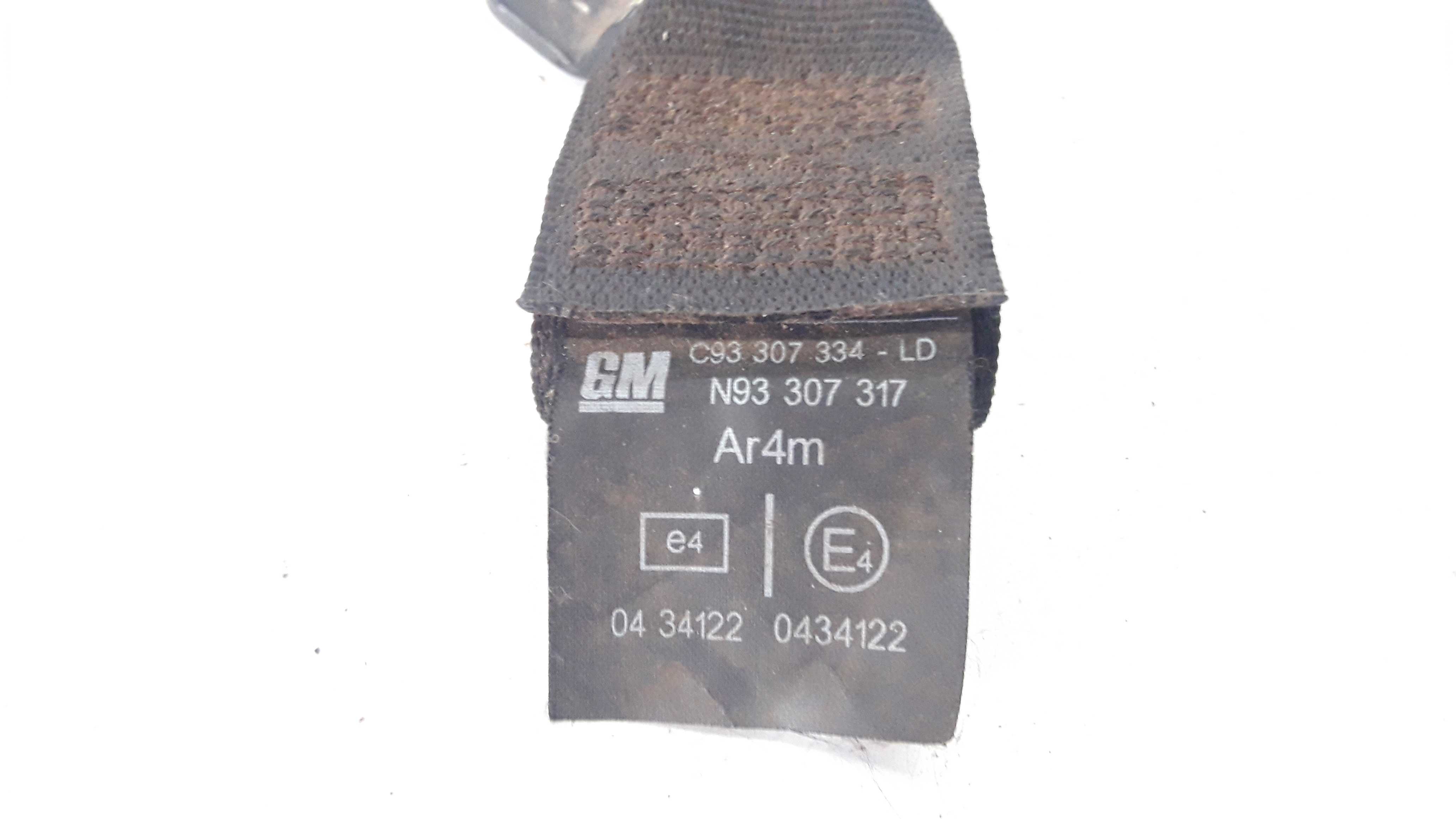 Cinto Segurança Dianteiro Direito Corsa Maxx 03/10 93307317 5
