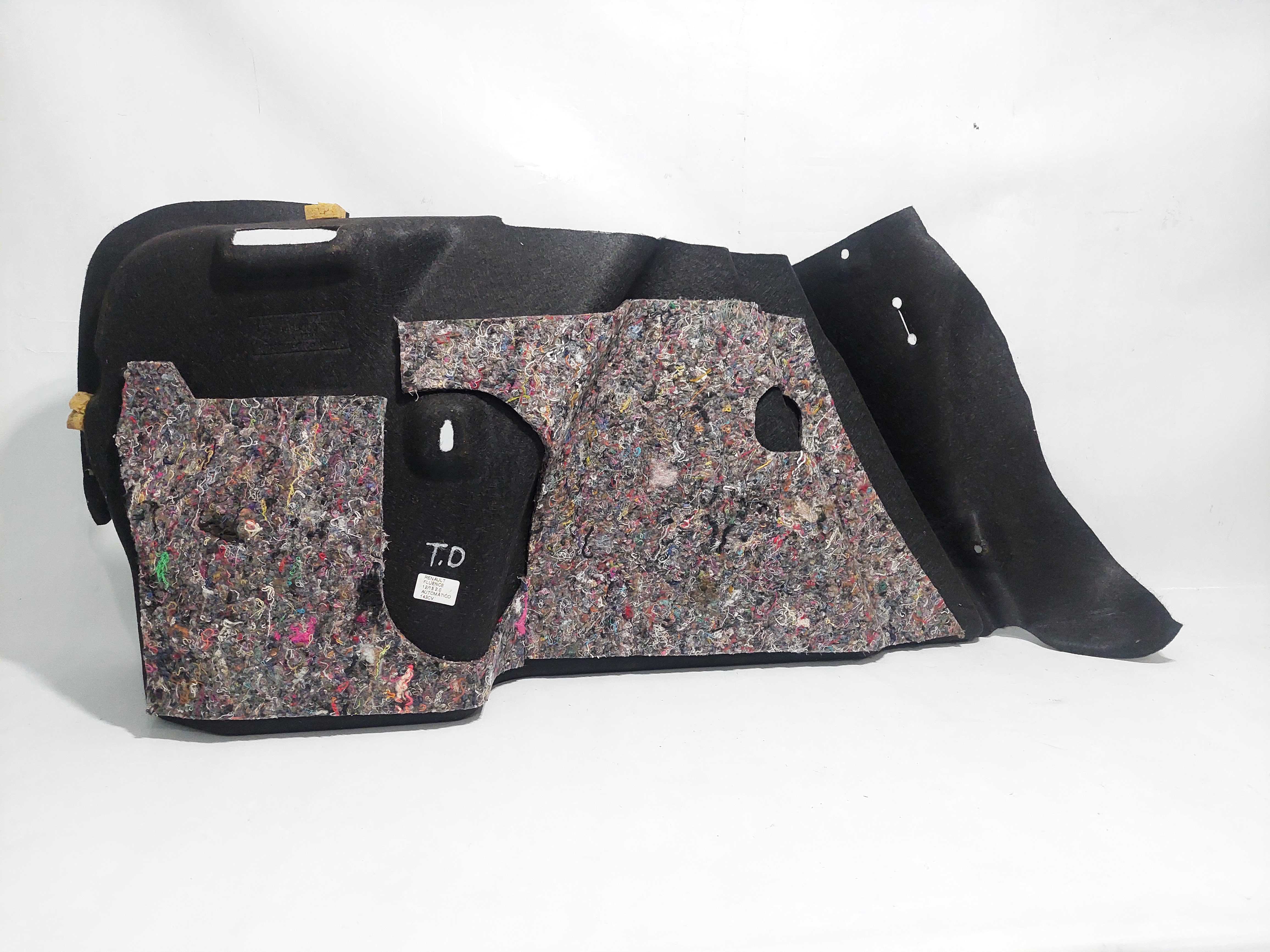 Forro Porta Malas Lado Direito Renault Fluence 11/15 Origina 5