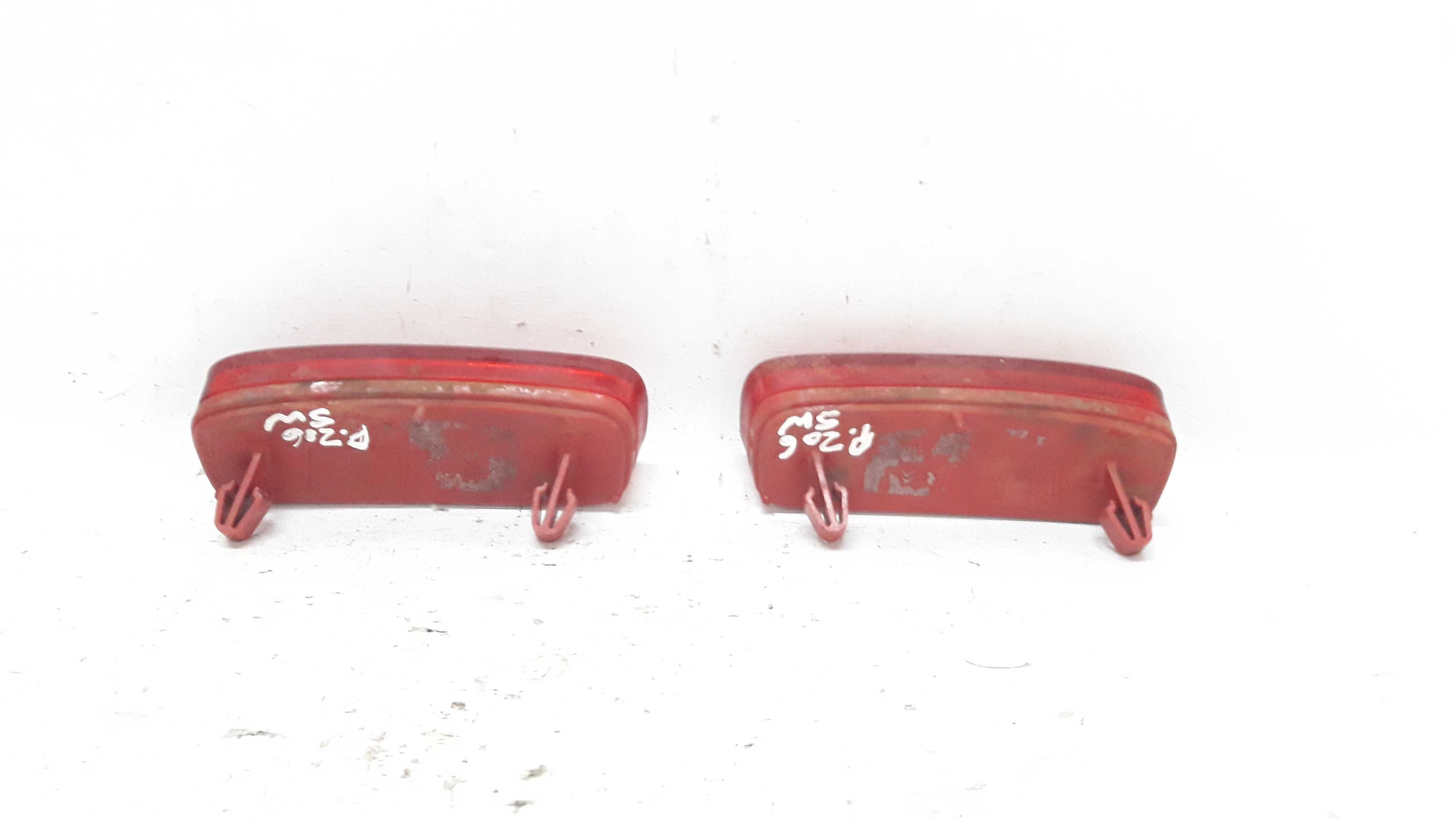 Par Efletor Olho Gato Traseiro Peugeot 206 Sw 6 A 10 99 A 06 Vermelho 4