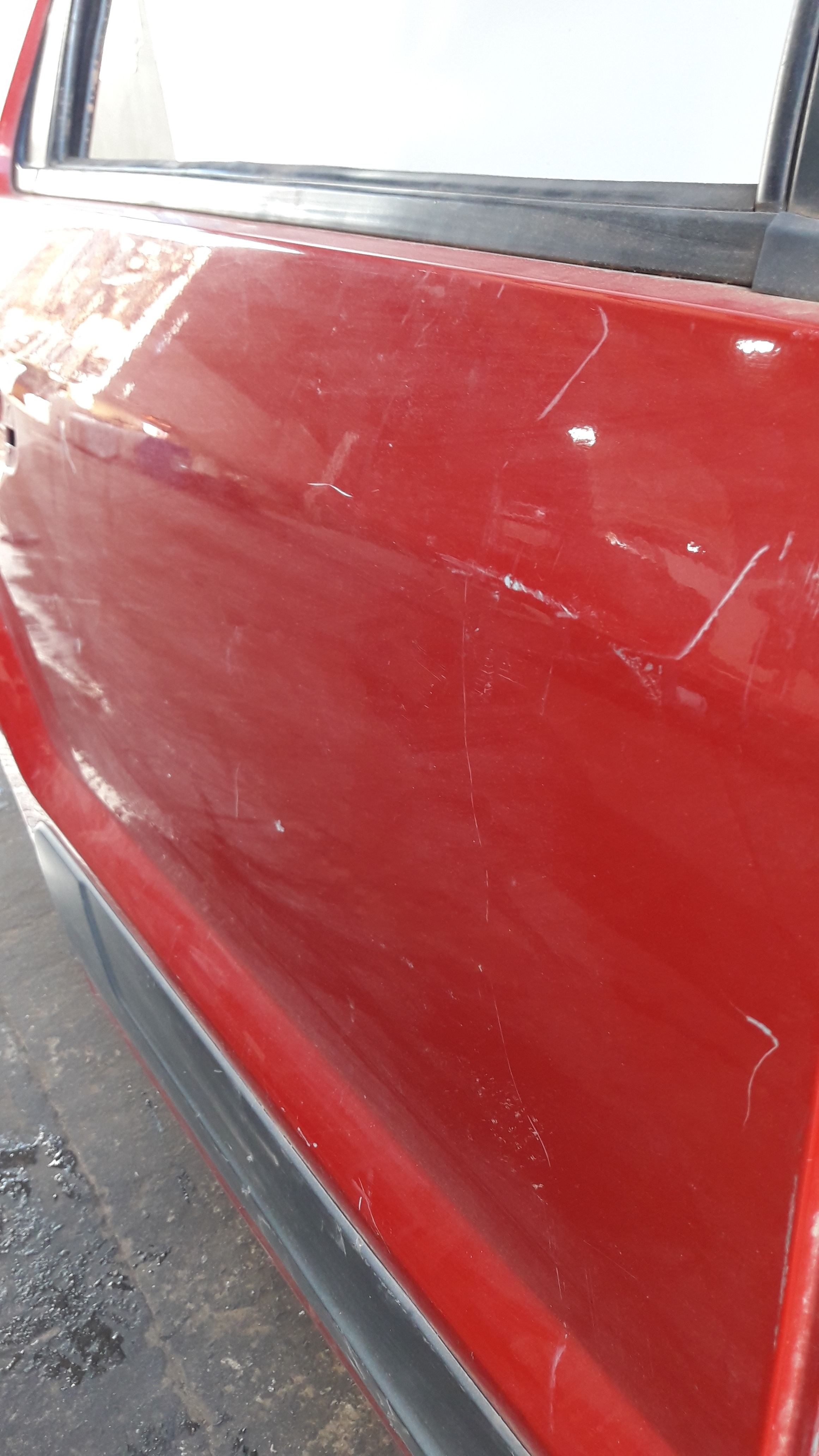 Porta Traseira Direita Ecosport Original 2003/2012 Vermelha 5