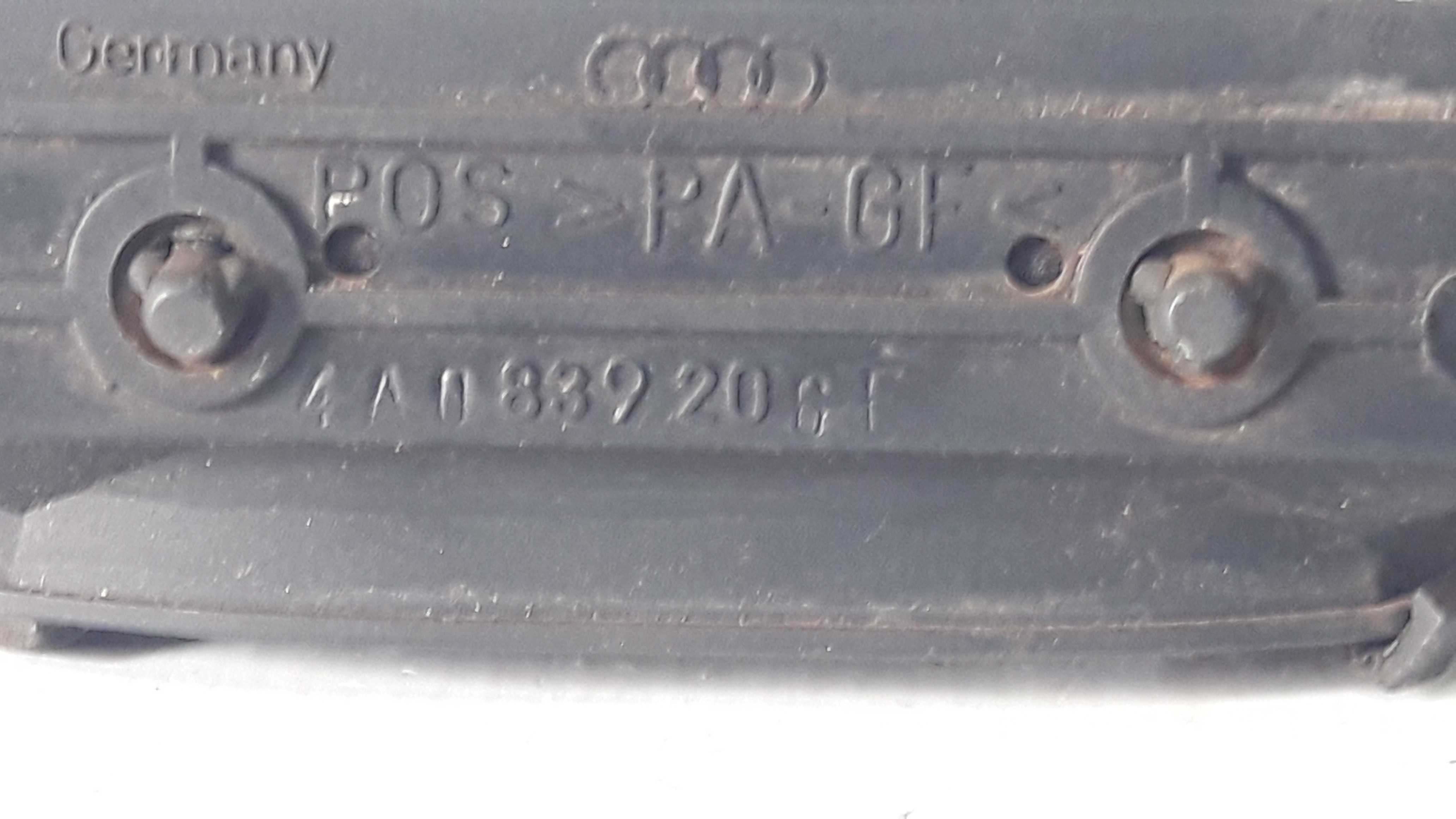 Maçaneta Int Tras Direita Audi A4 96/09 4a0839206f 20063 Cromada/preta Traseira 5