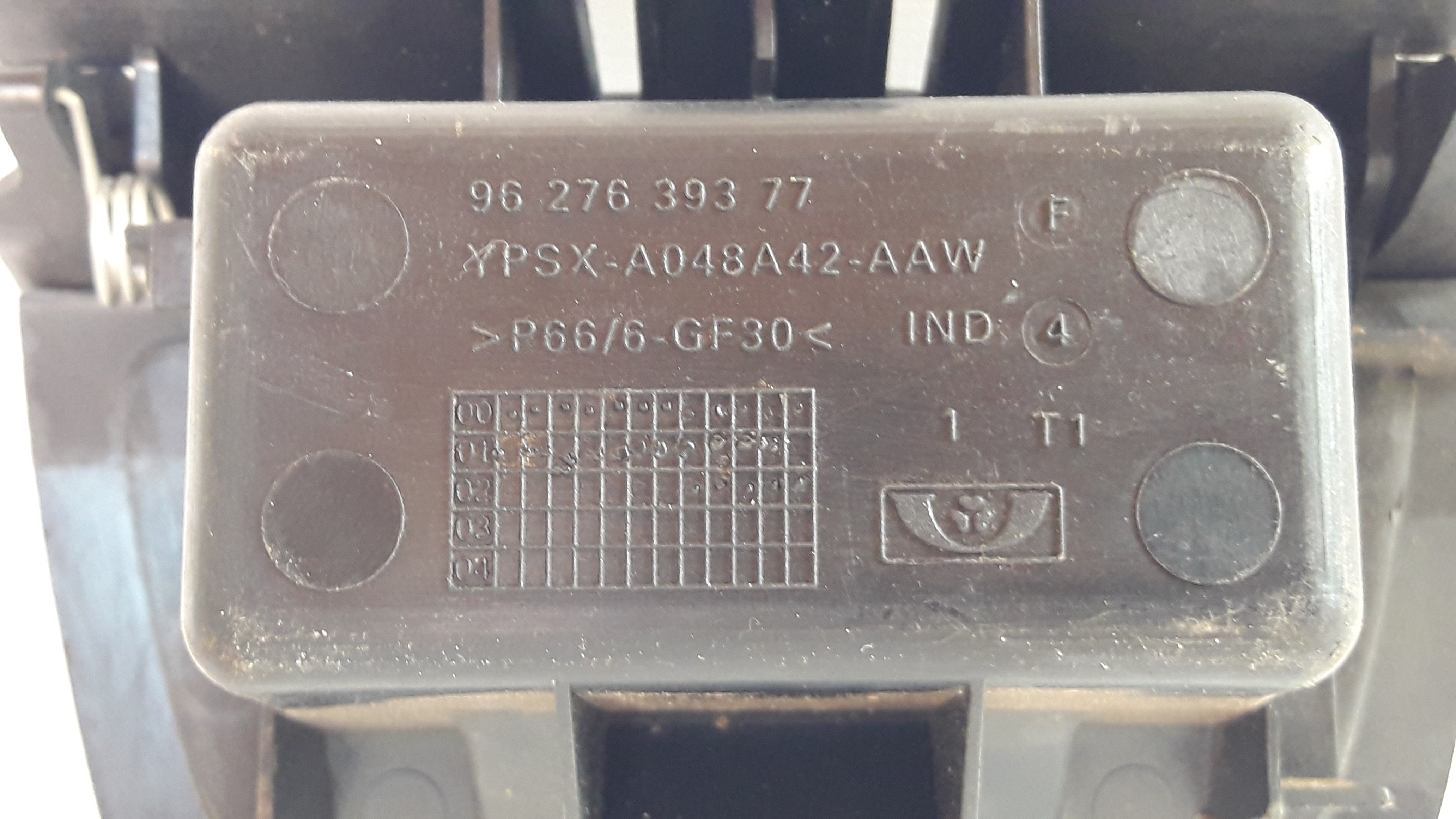 Cinzeiro Console Peugeot 206 2003 9627639377 Original 4
