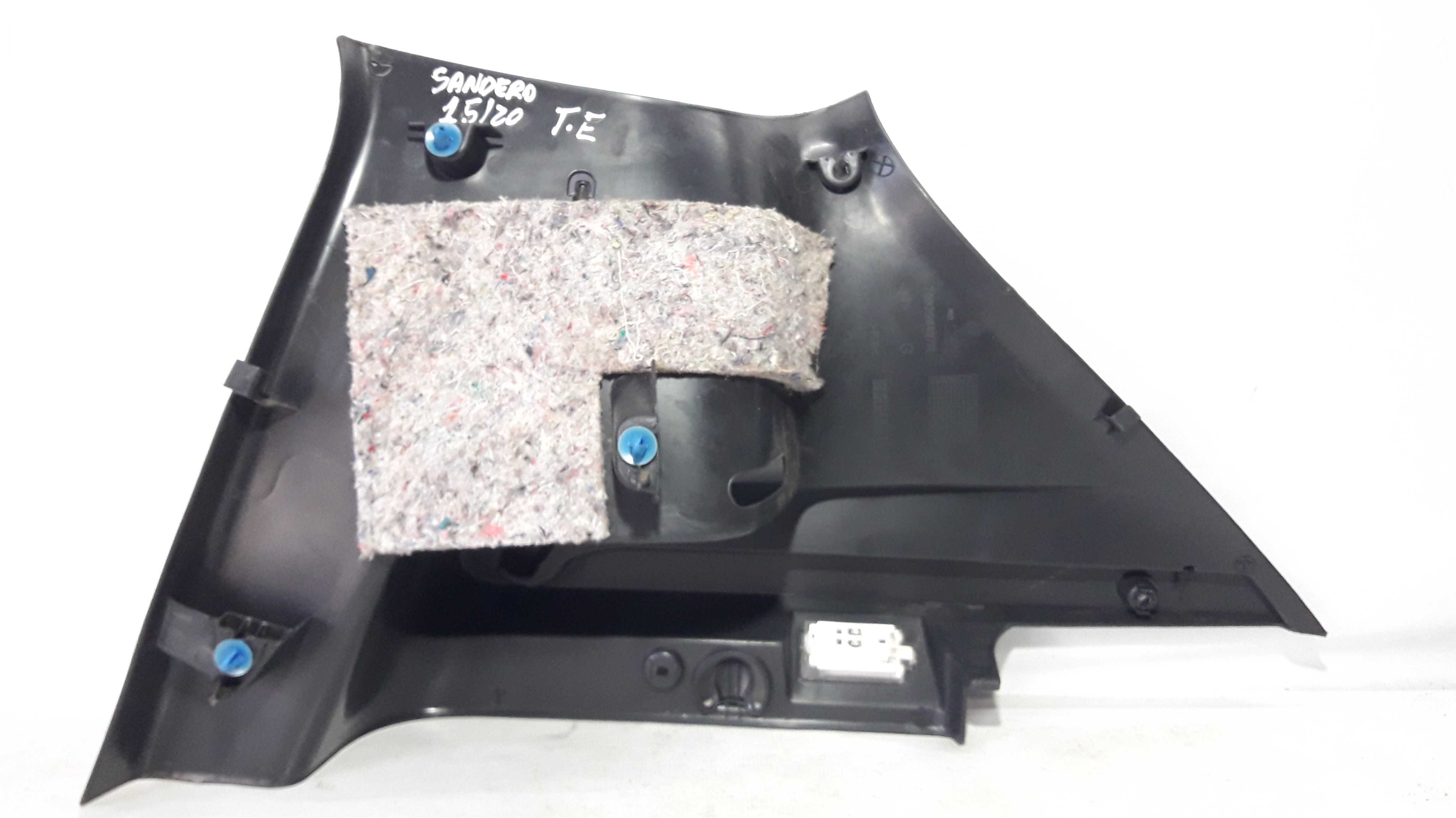Moldura Traseira Esquerda Bagagito Sandero 15/20 769359497r Preto 4