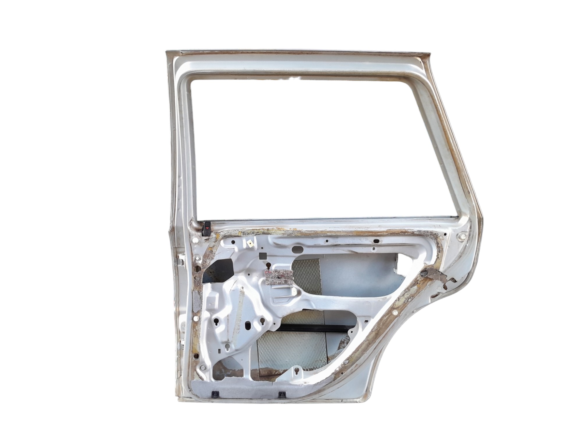 Porta Traseira Direita Volkswagen Gol G2 G3  Traseira Direito Prata 3