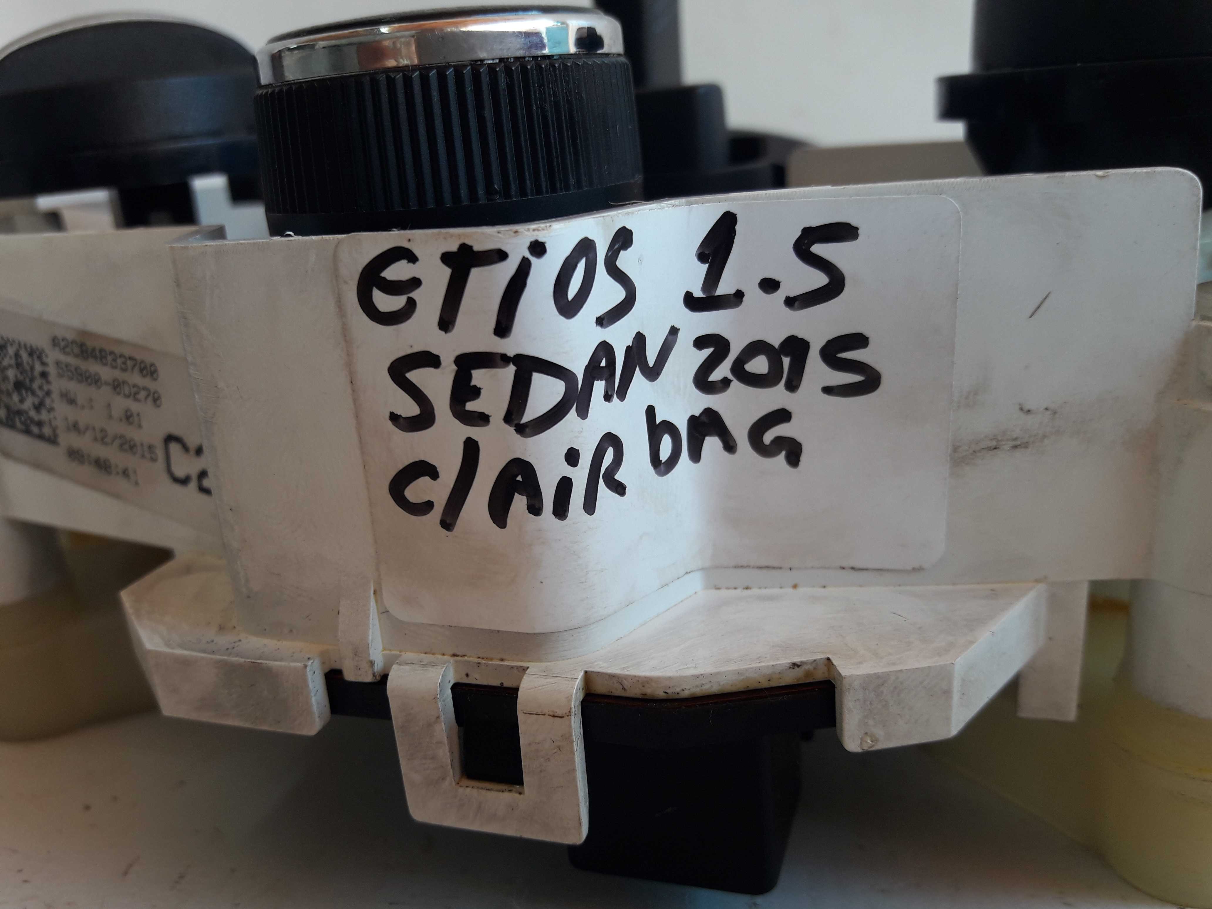 Comando Ar Condicionado Toyota Etios 2015 A2c84833700 Origin 3