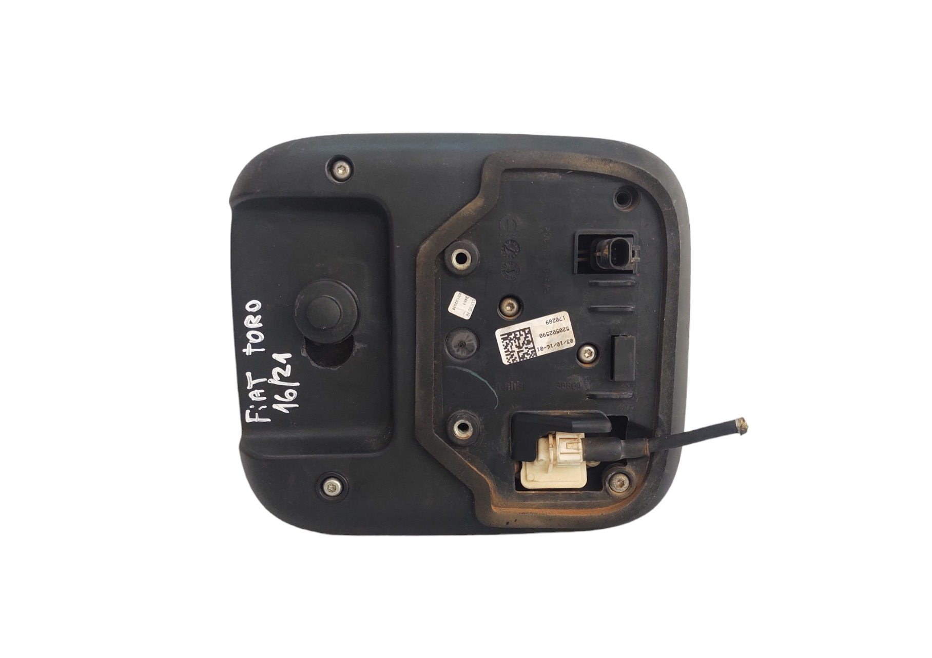 Maçaneta Tampa Traseira Com Camera Toro 16 A 21 520502590  Preta Traseira 2