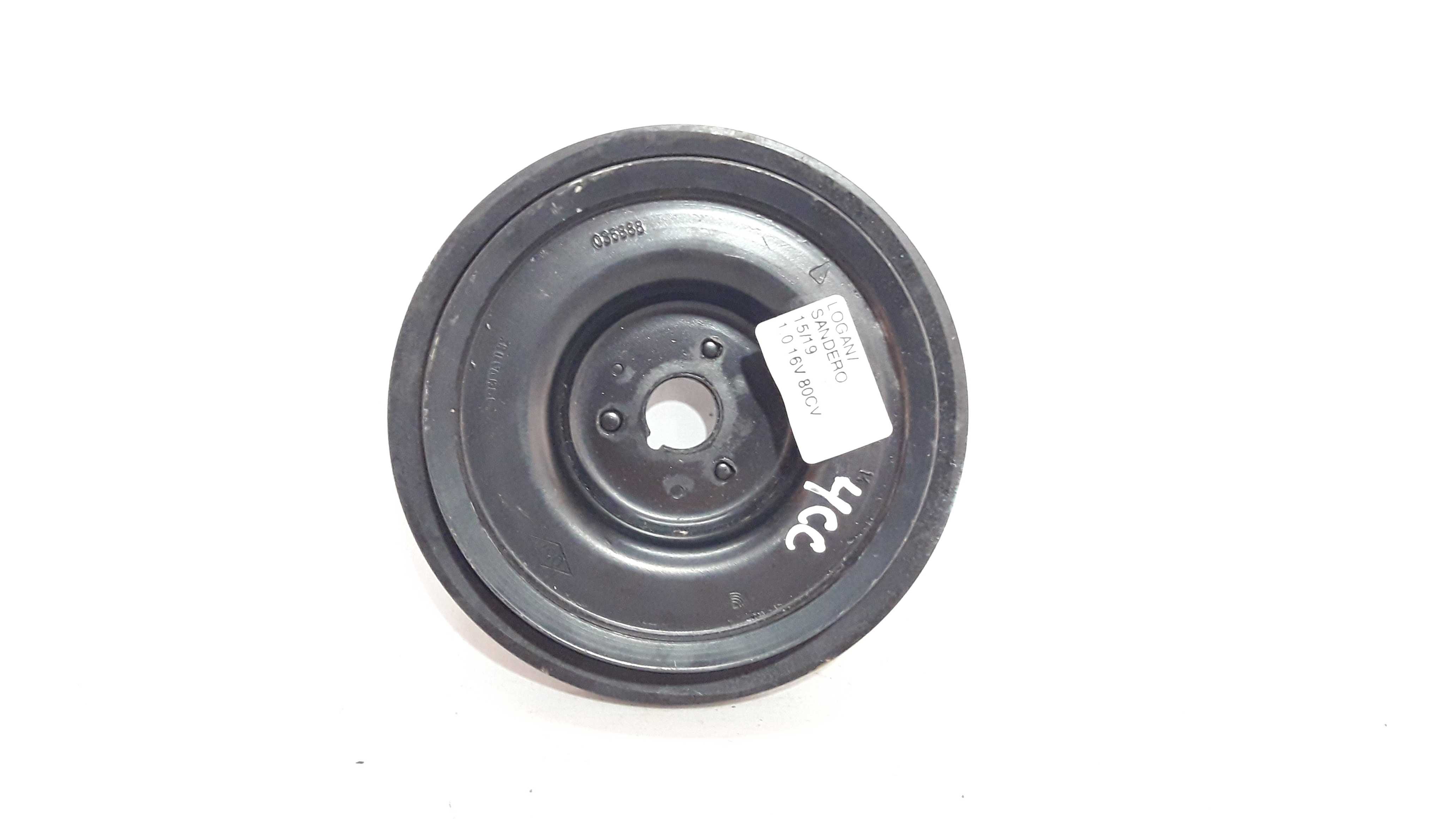 Polia Virabrequim Sandero Logan 1.0 16v 4cc 15 A 19 036888 2