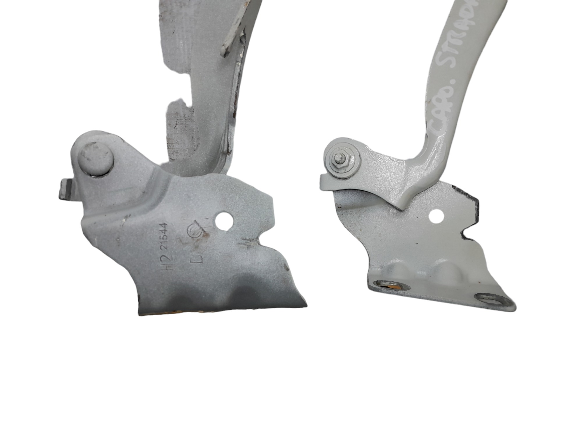 Par Dobradiças Capo Fiat Strada Endurance 2020 Á 2023 Origin 2