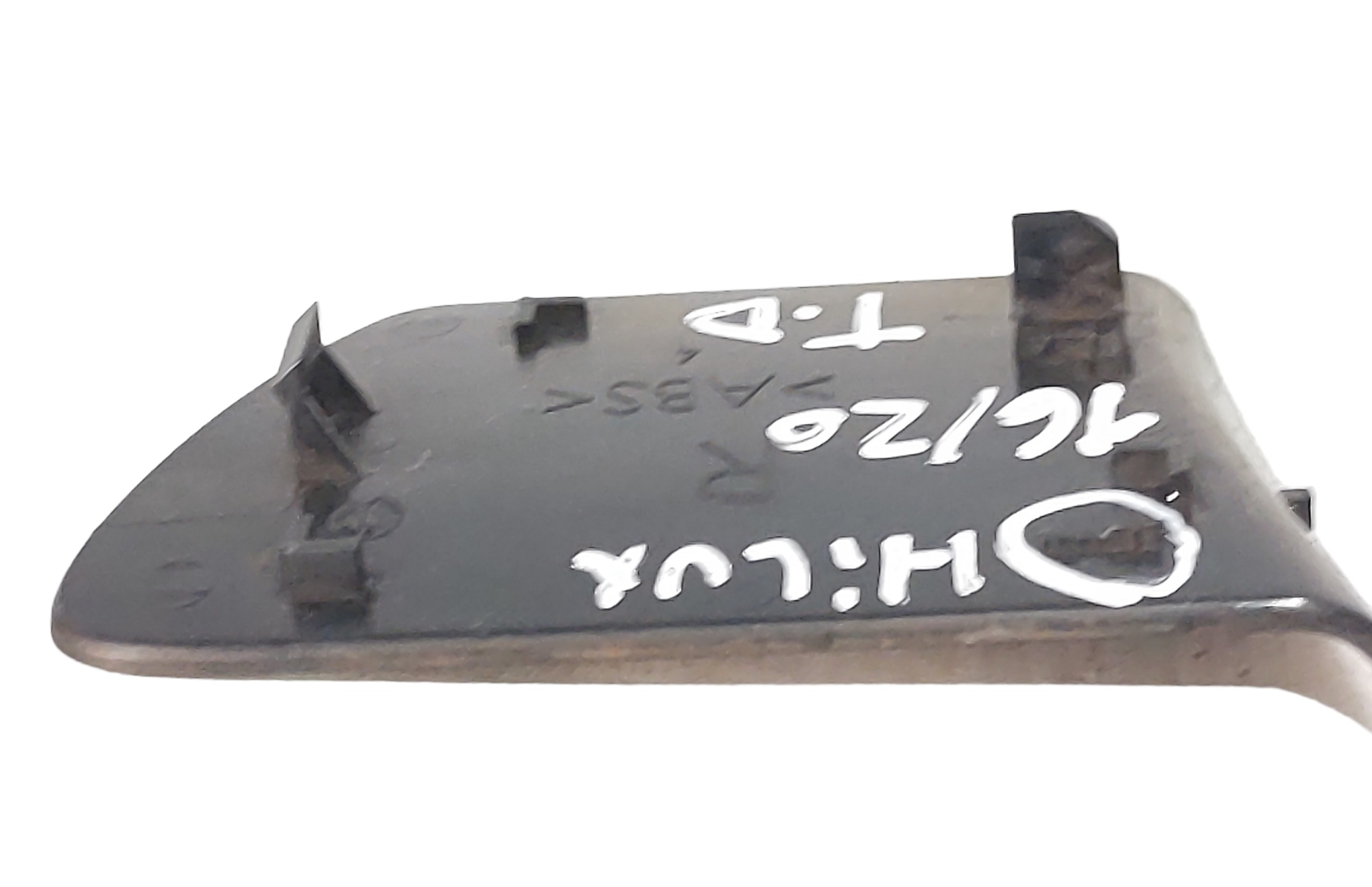 Moldura Int Porta Tras Direita Hilux 16/20 C/avaria 25204 Preto 3