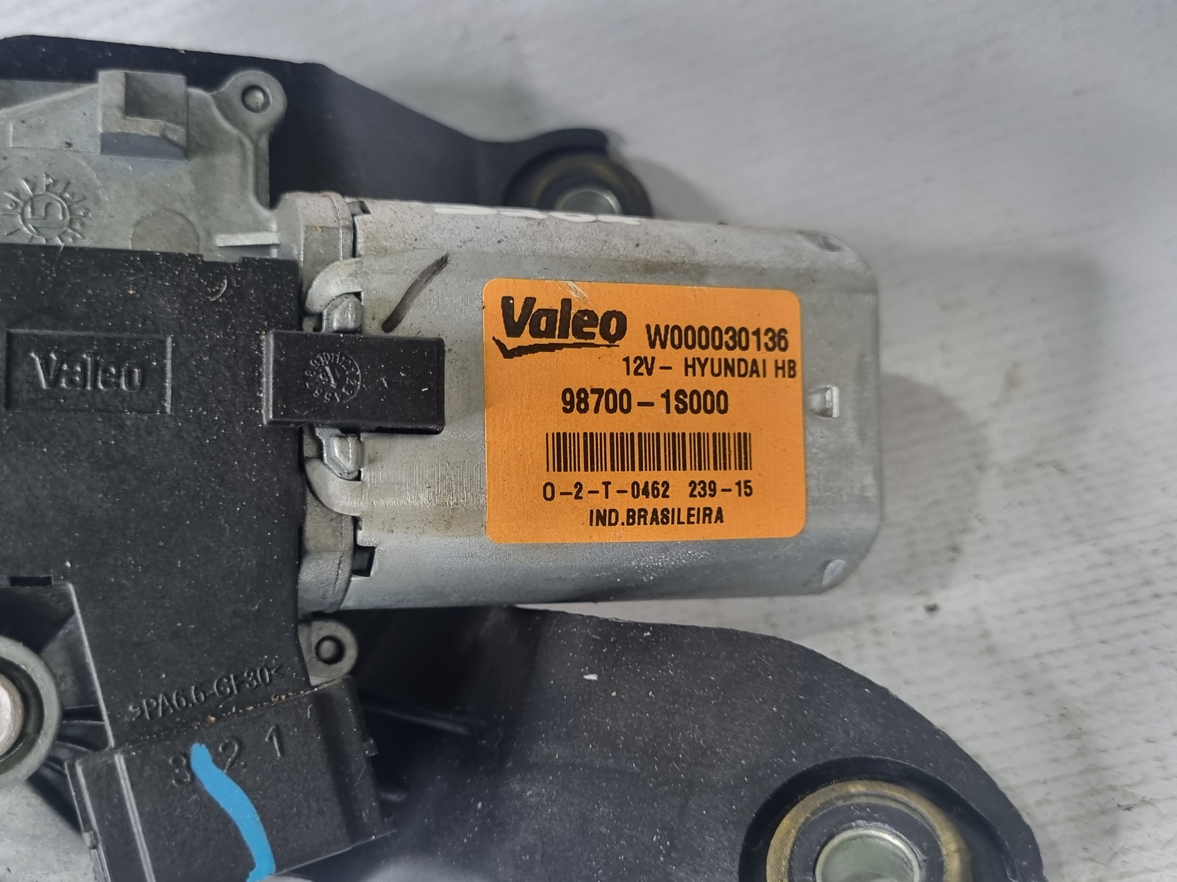 Motor Do Limpador Traseiro Hb20x Original Usado 2