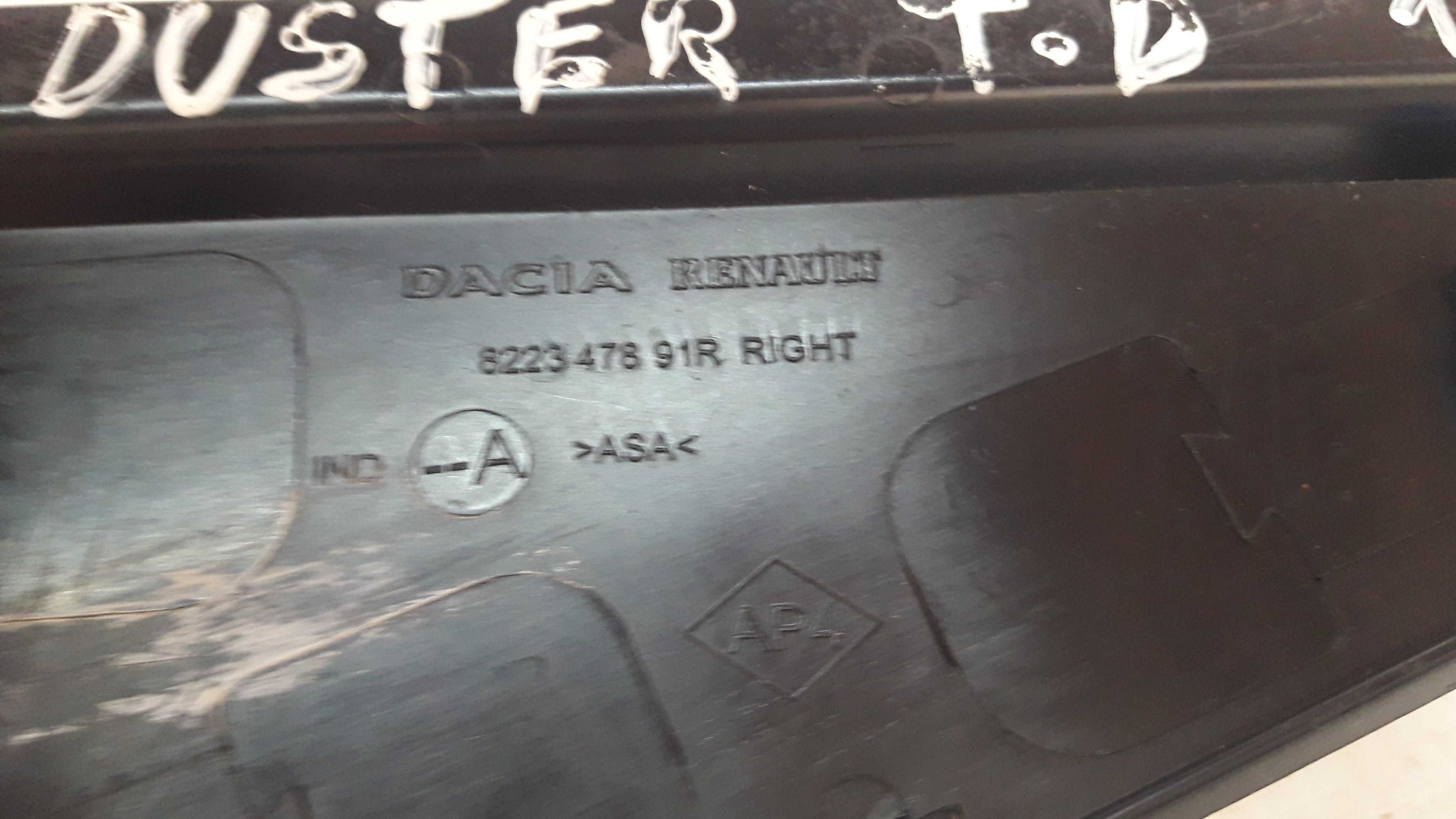 Moldura Porta Traseira Direita Duster 12 A 20 822347891r 5