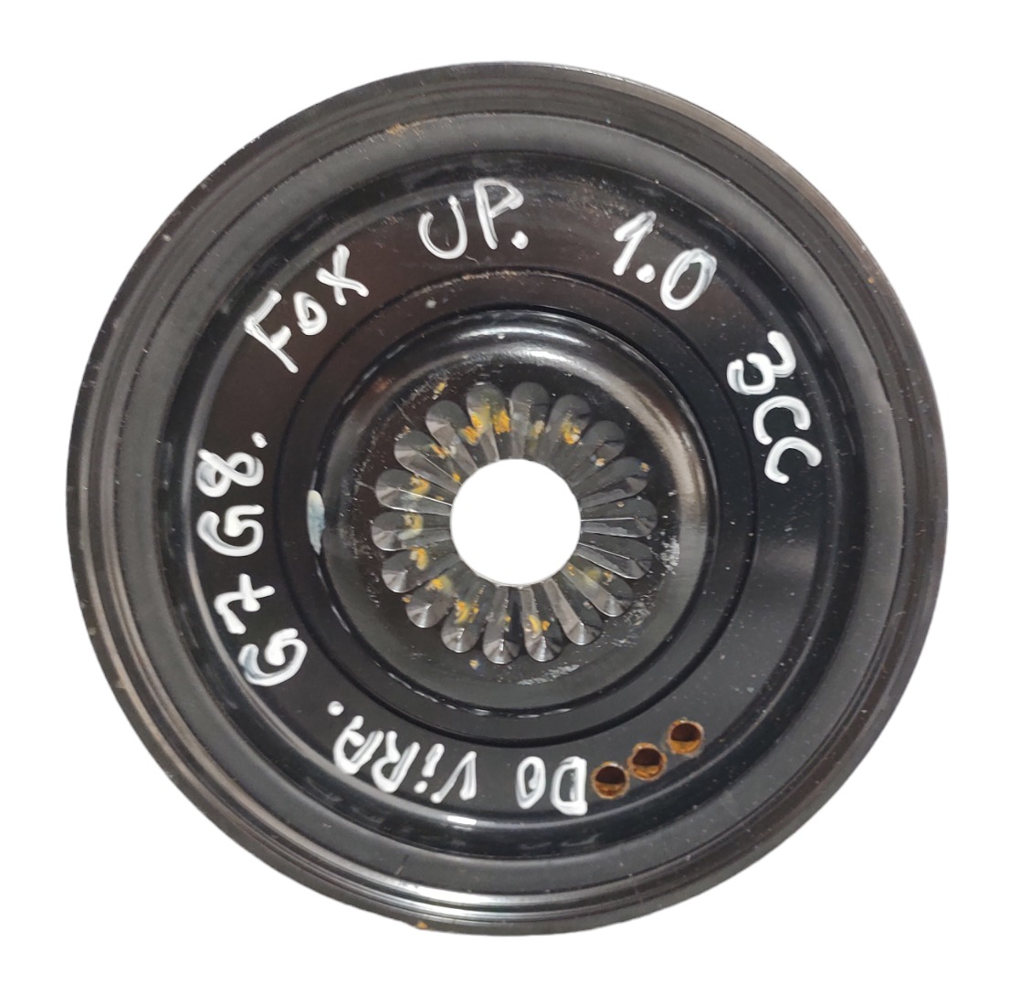Polia Virabrequim Gol Fox Up Voyage 1.0 3cc  17a22 04e105243