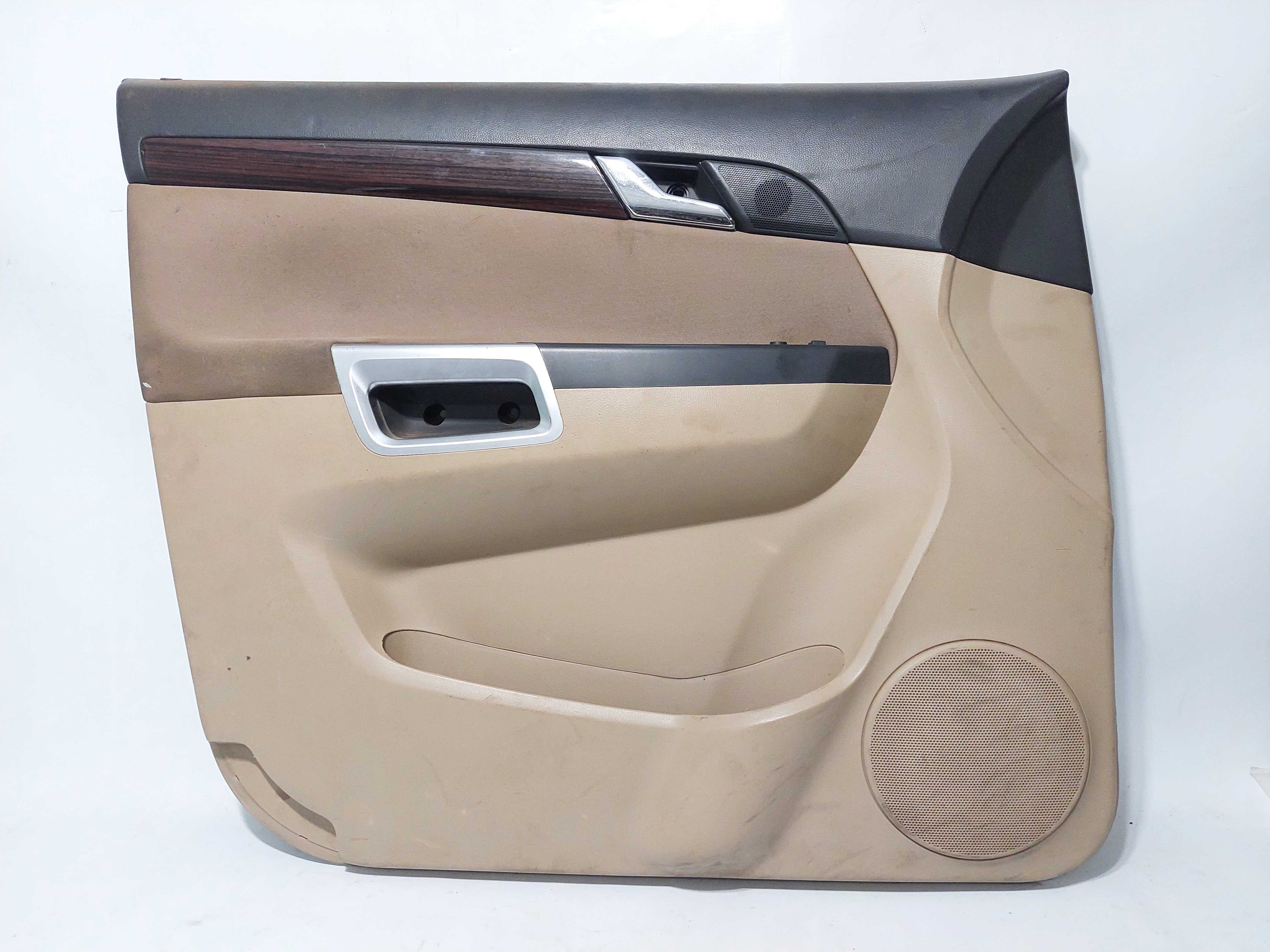 Forro De Porta Dianteiro Esquerdo Captiva Sport 2008 Á 2013 Caramelo 1