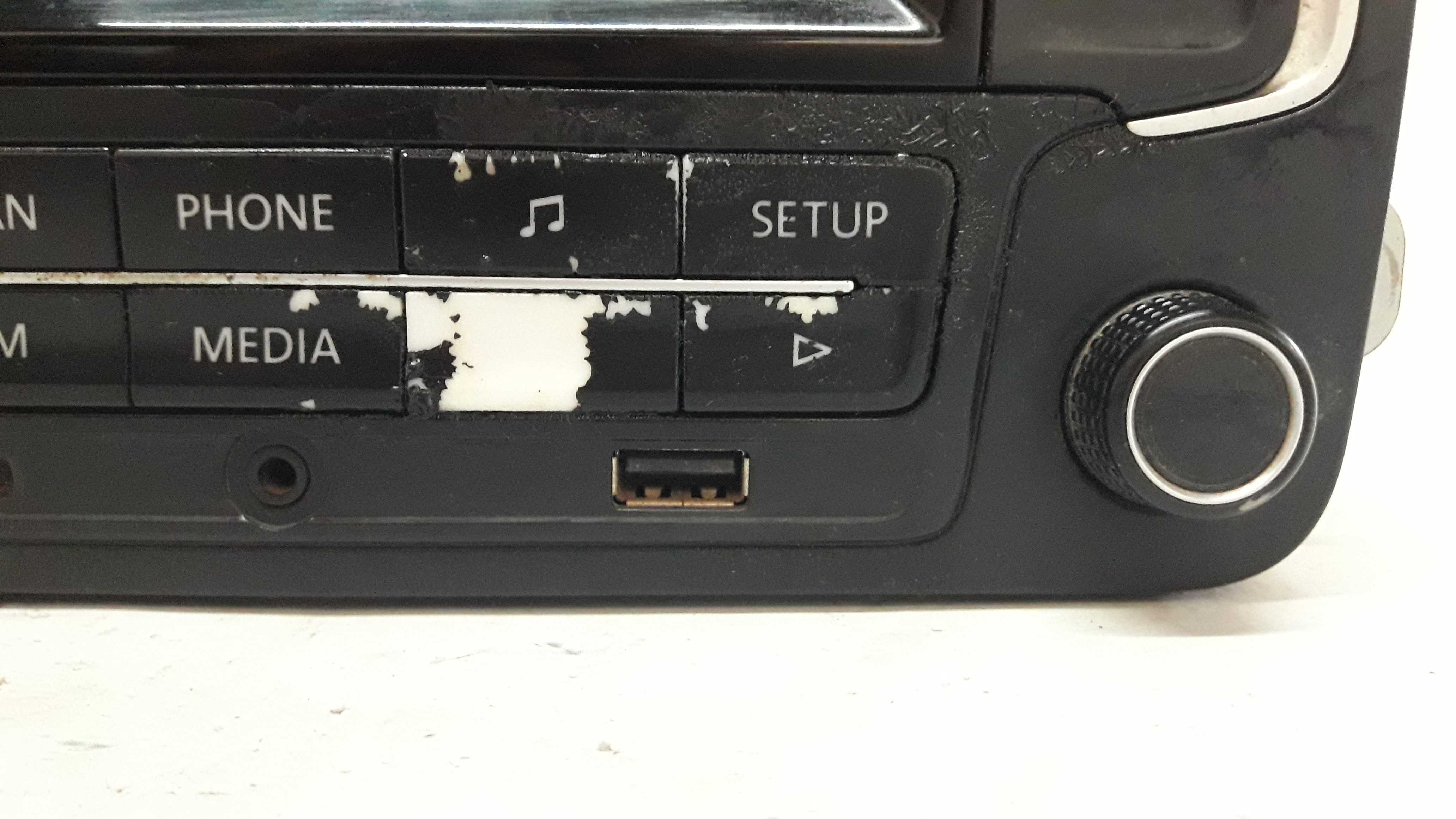Radio Cd Pendrive C Avaria Estética Gol G7 5u0035160 5