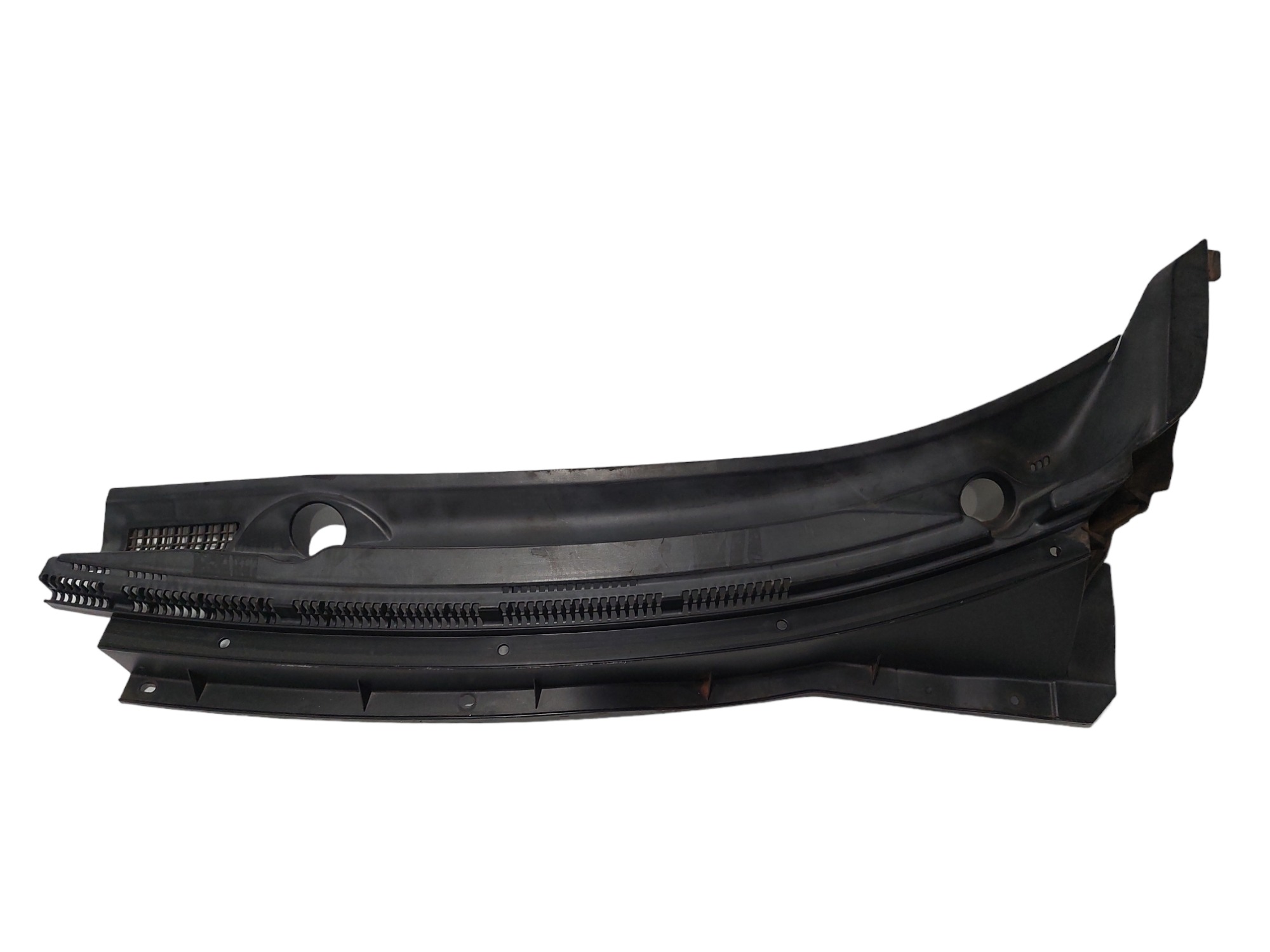 Grade Churrasqueira Mitsubishi Outlander 2007 Á 2009 Preto Plástico 5