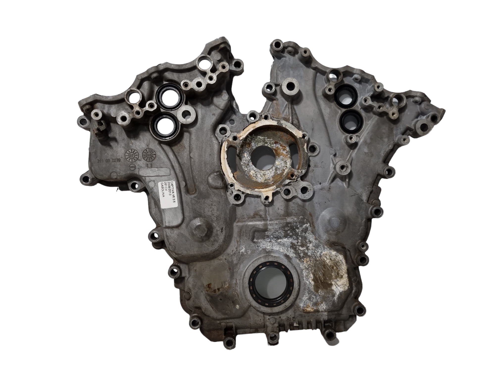 Tampa Lateral Motor Gm Captiva 3.6 V6 2008 Á 2012 Original