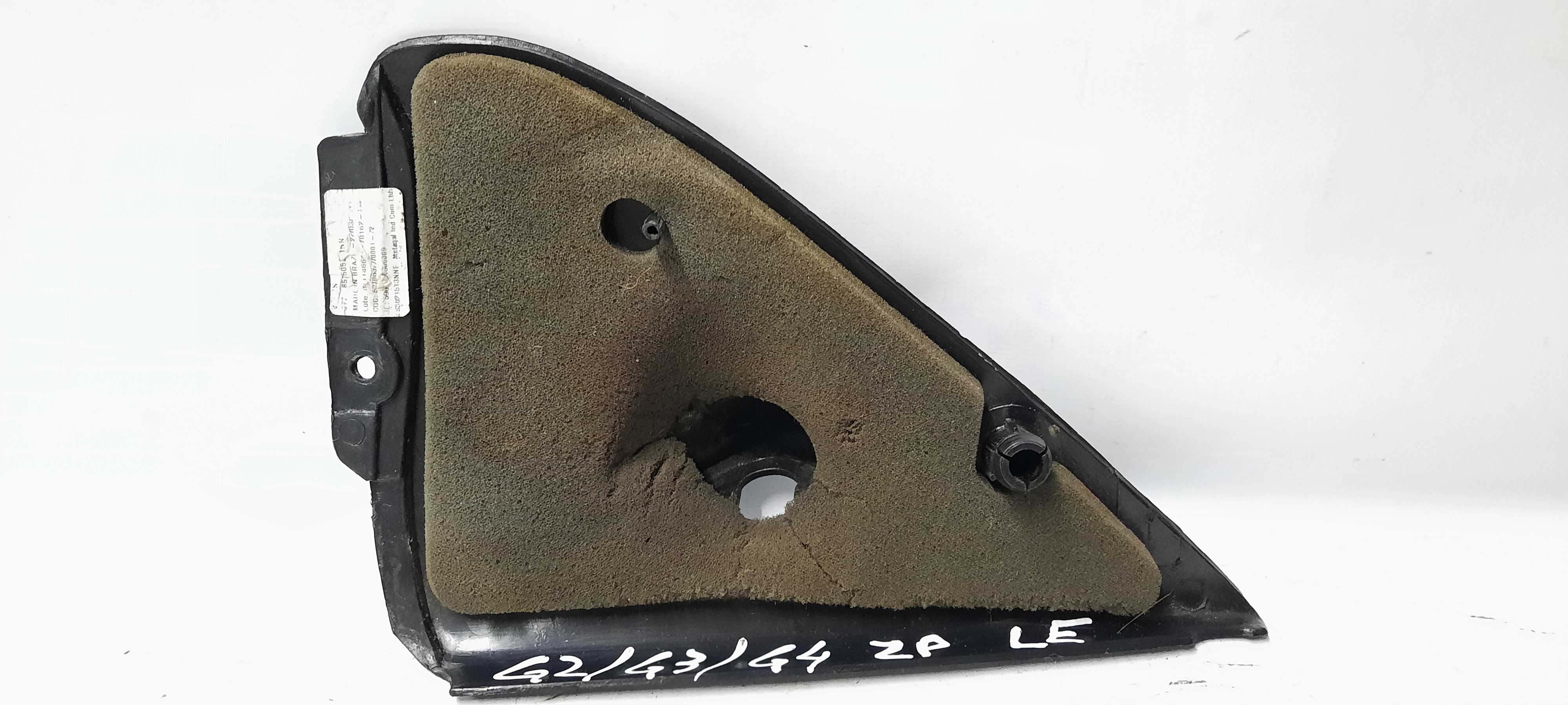 Moldura Retrovisor Esquerdo Gol G2 G3 G4  377857505 Original Preto 1