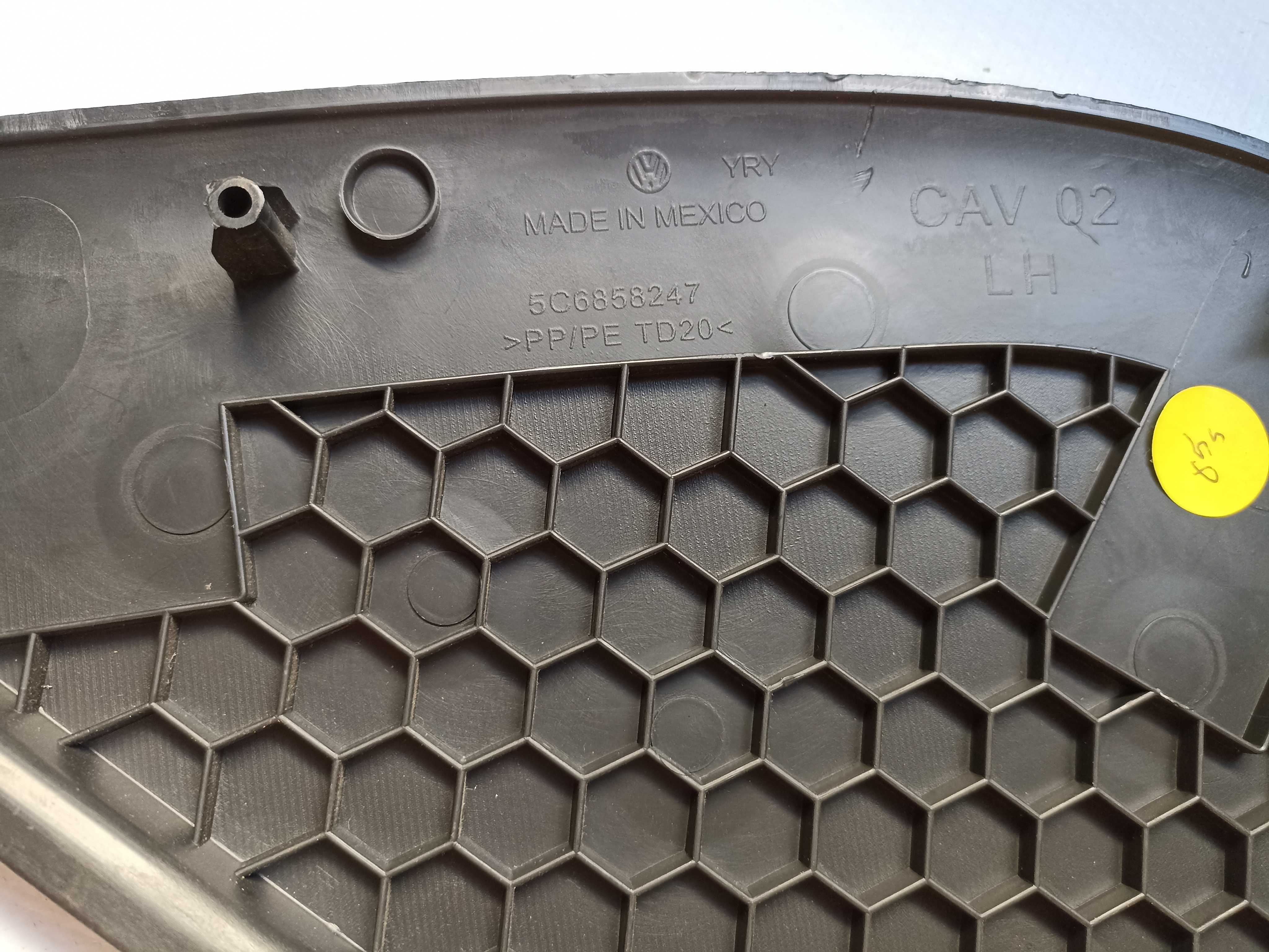 Moldura Lateral Capa Painel Lado Esquerdo Jetta 2012 Origina 3