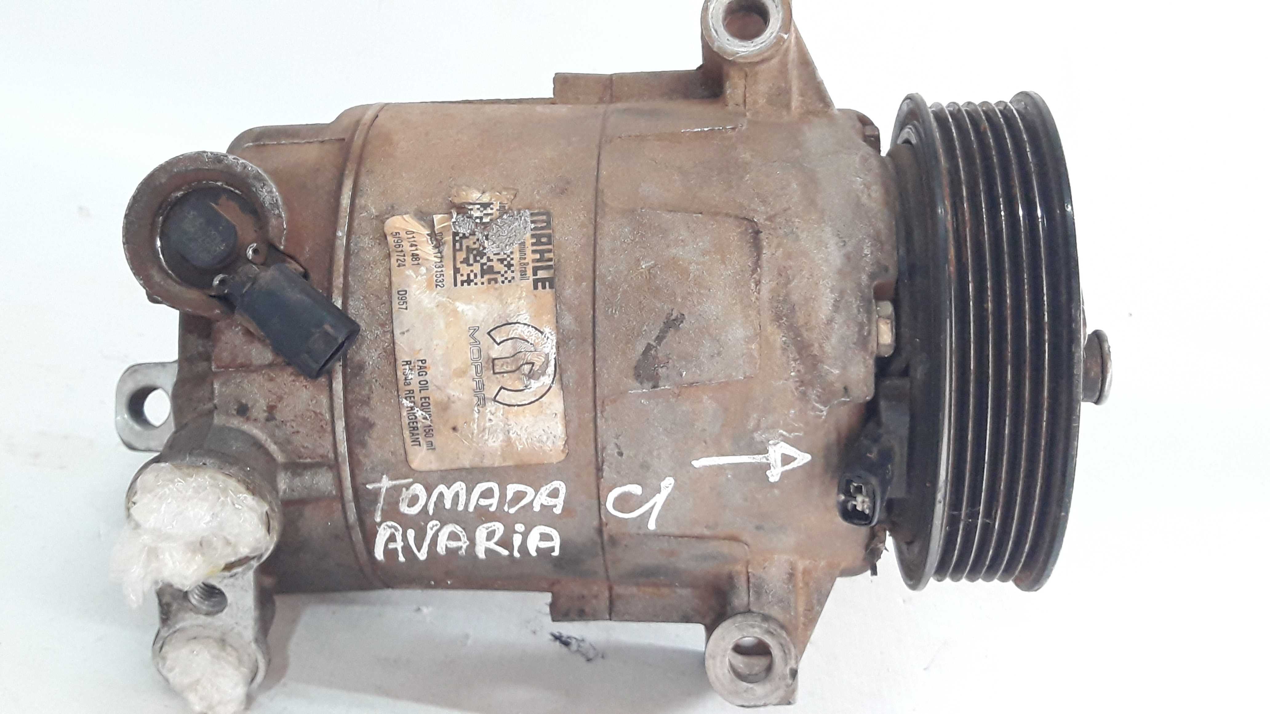 Compressor Ar Condicionado Toro Renegade  Avaria Tomada 3