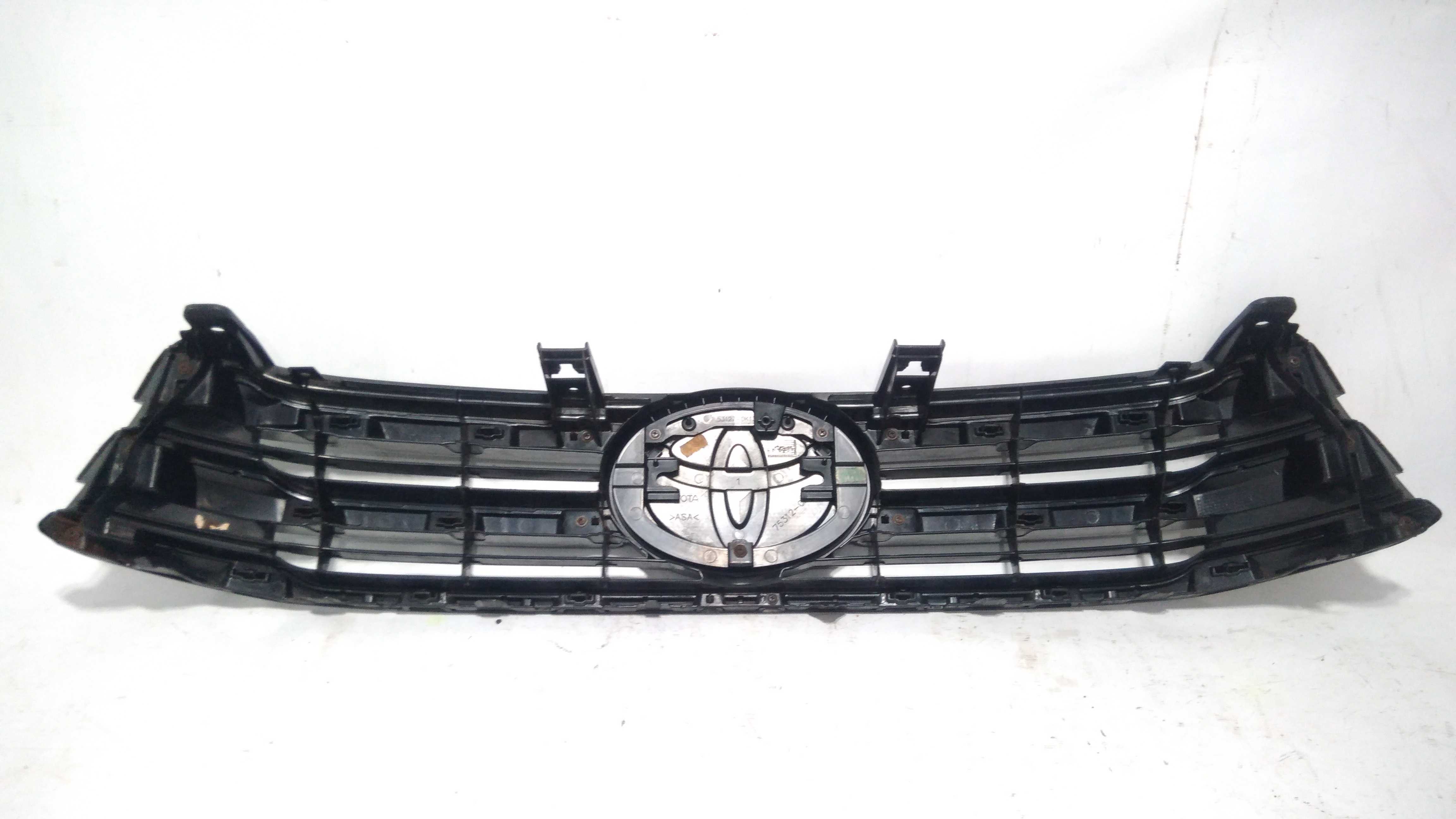 Grade Dianteira Preta Toyota Hilux Original 2016 A 2020 Preto Plástico 2