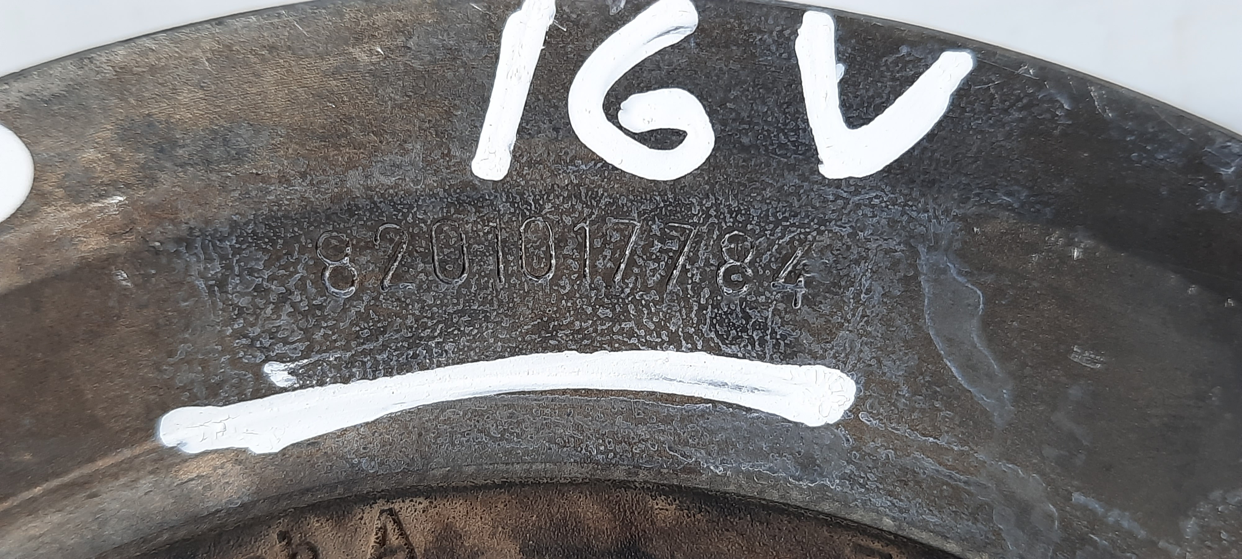 Polia Virabrequim Duster 2.0 16v Aut 12/15 8201017784 2