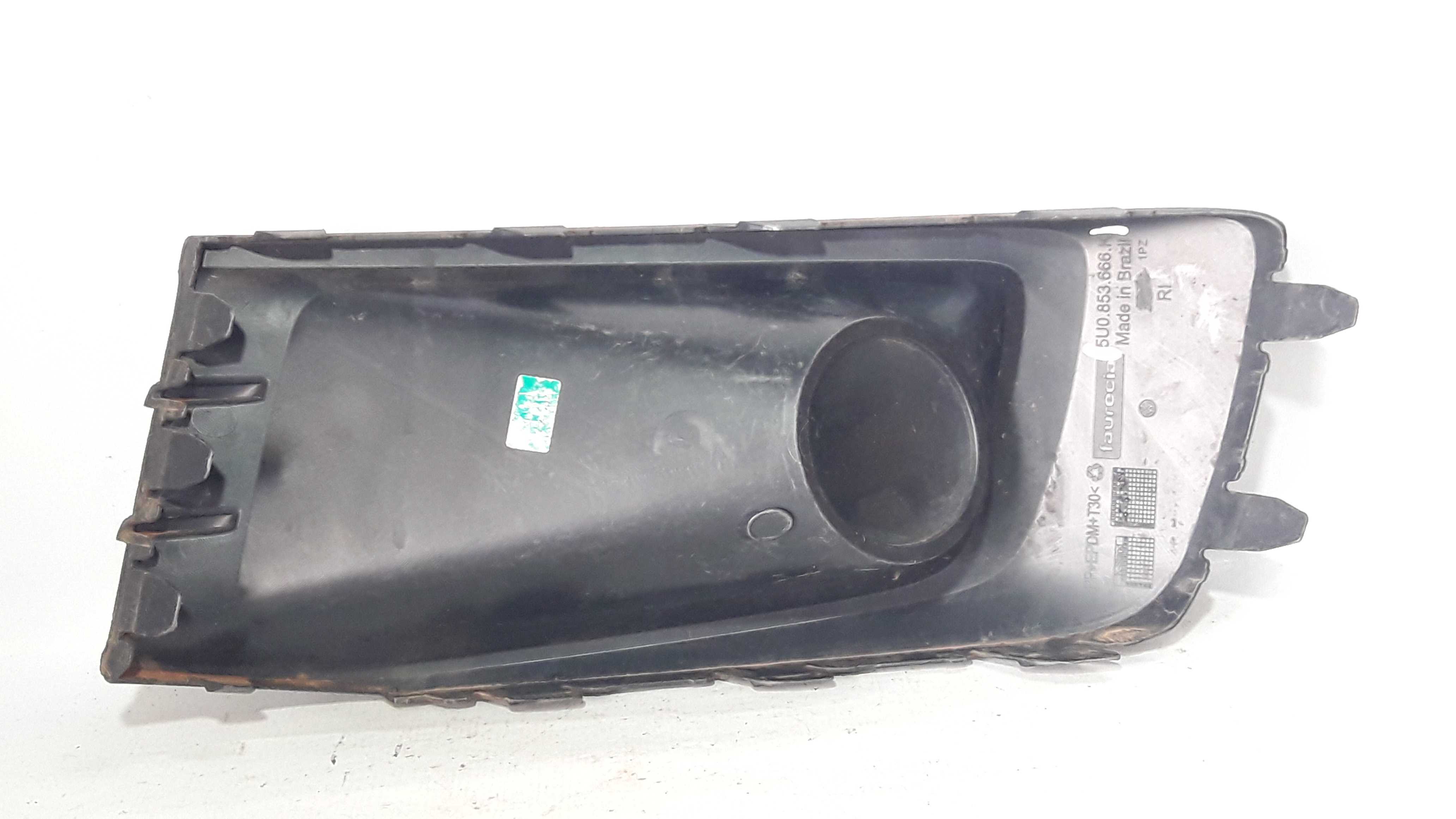 Moldura Farol Milha Direito Gol G6 5u0853666k Original Preto Direito 2