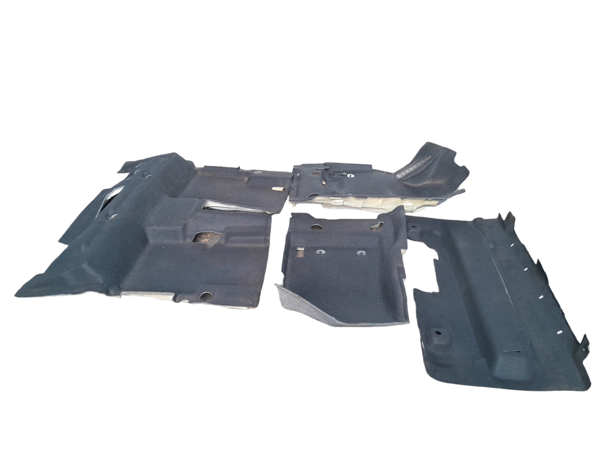 Kit Carpete Fiat Toro 2016 2017 2018 2019 2020 2021 Original Cinza 7