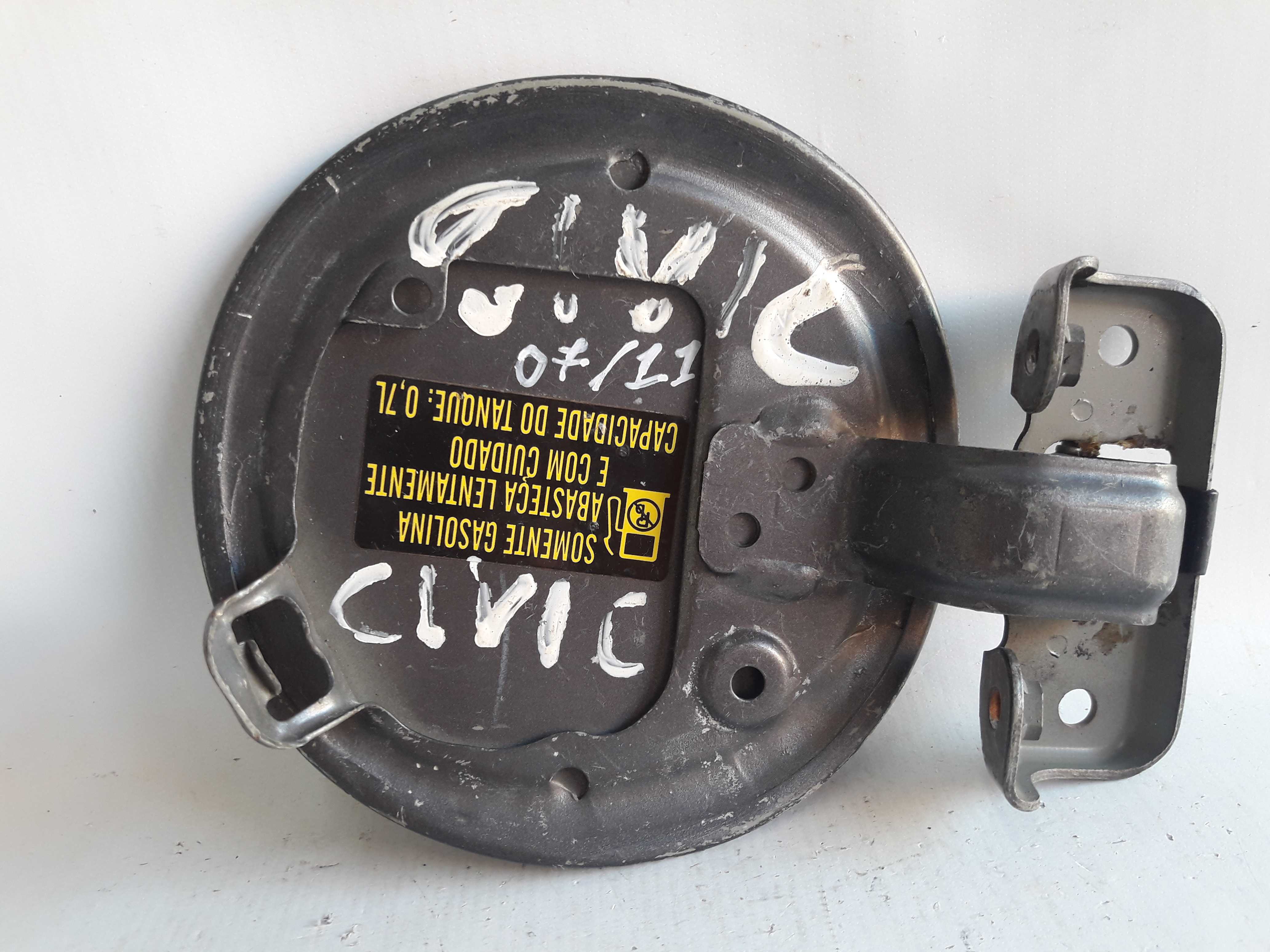 Tampa Portinhola Combustível Honda Civic 2007/2011 Original Cinza 2011 2