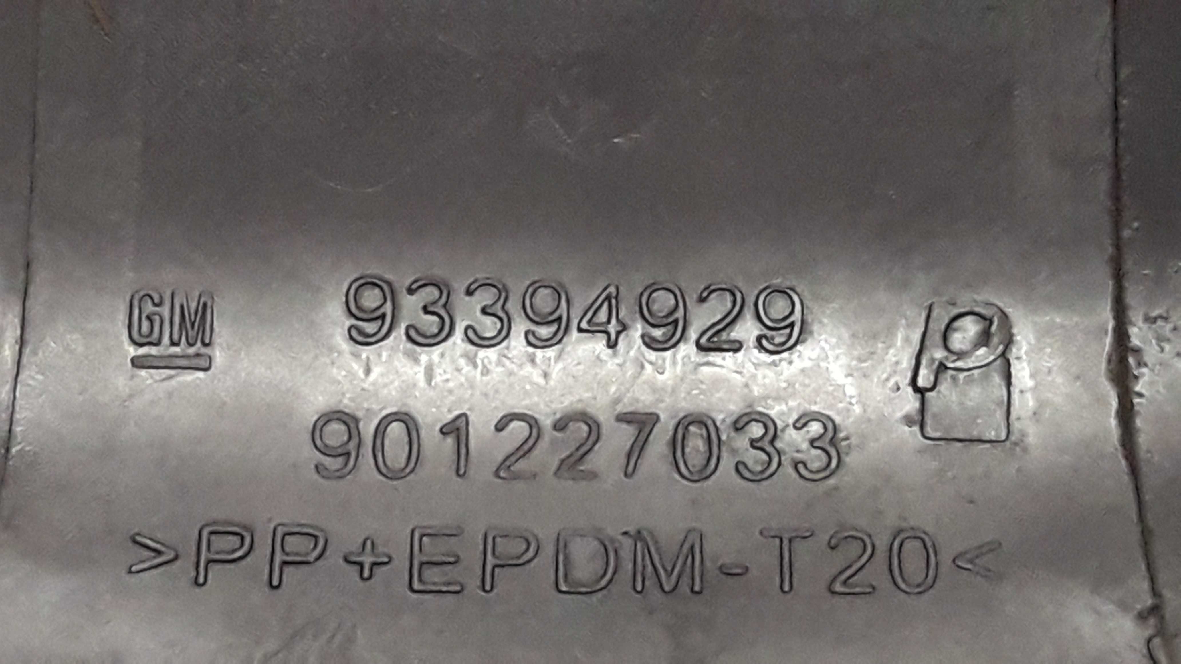 Moldura Inf Coluna Direção Meriva 2/12 93394929 26507 6