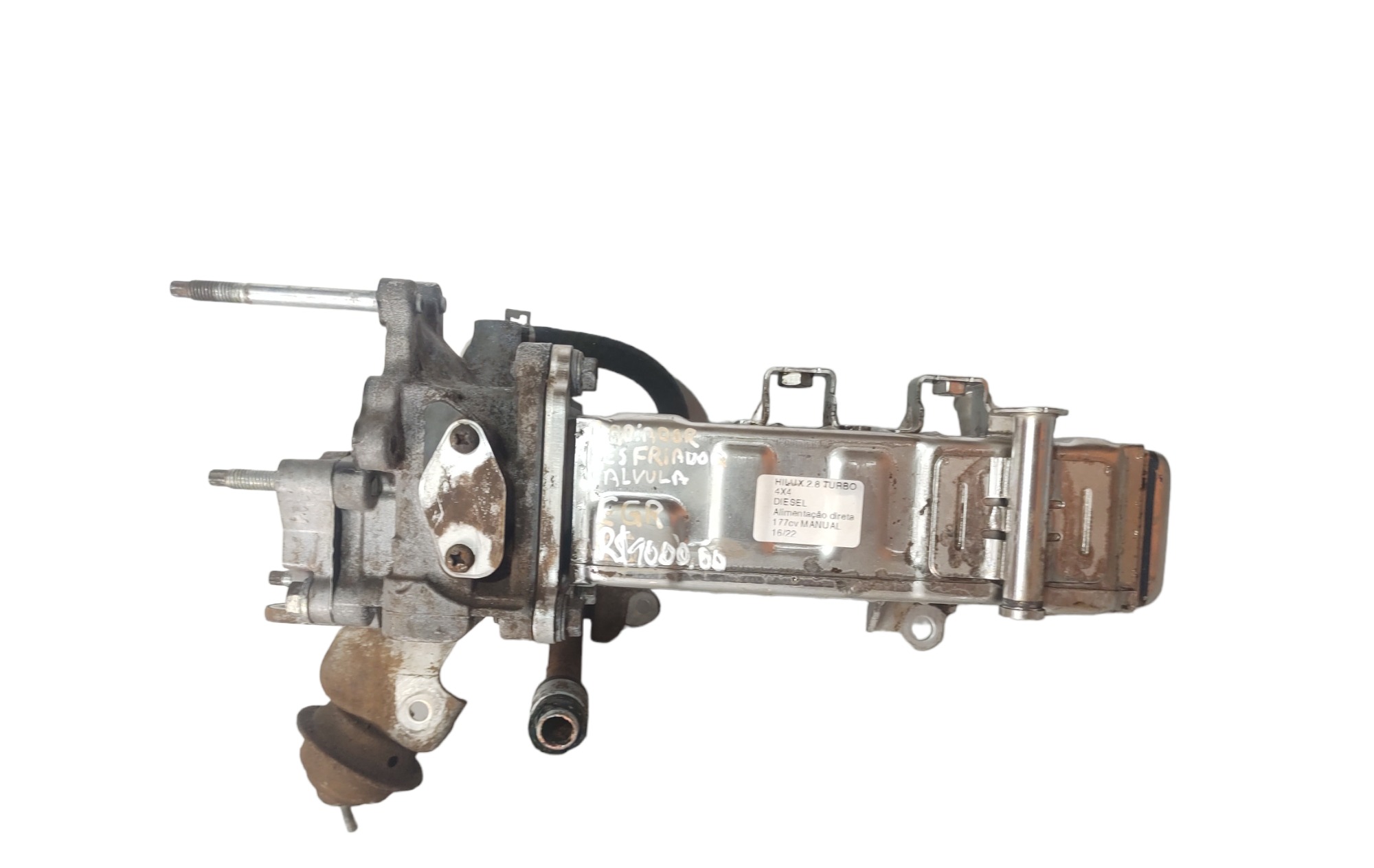 Radiador Egr Hilux 2.8 Diesel 4×4 T 16/20 25681-0e010a 25410 4