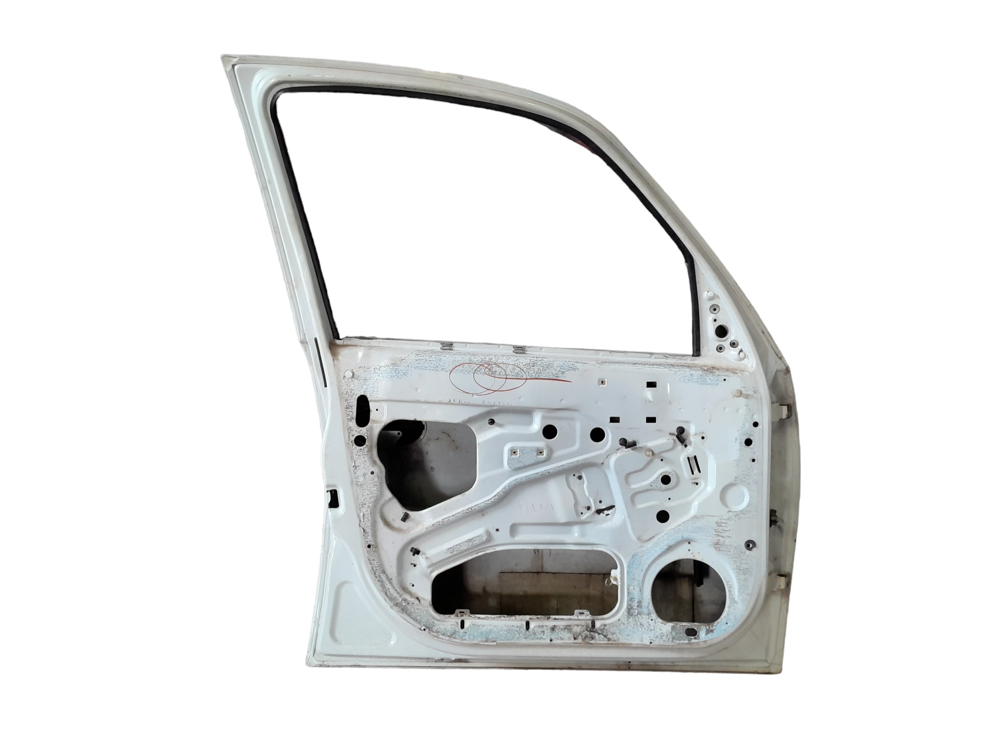 Porta Dianteira Esquerda Chevrolet Meriva 2012 Dianteira Esquerdo Branco 3