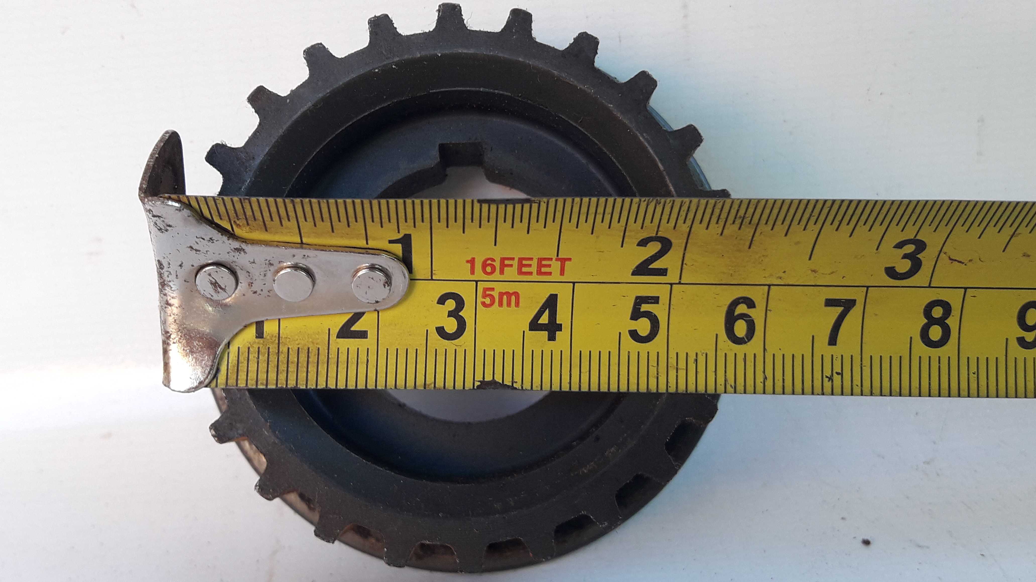 Engrenagem Virabrequim Uno/palio 1.0 8v 46430314 Original 3