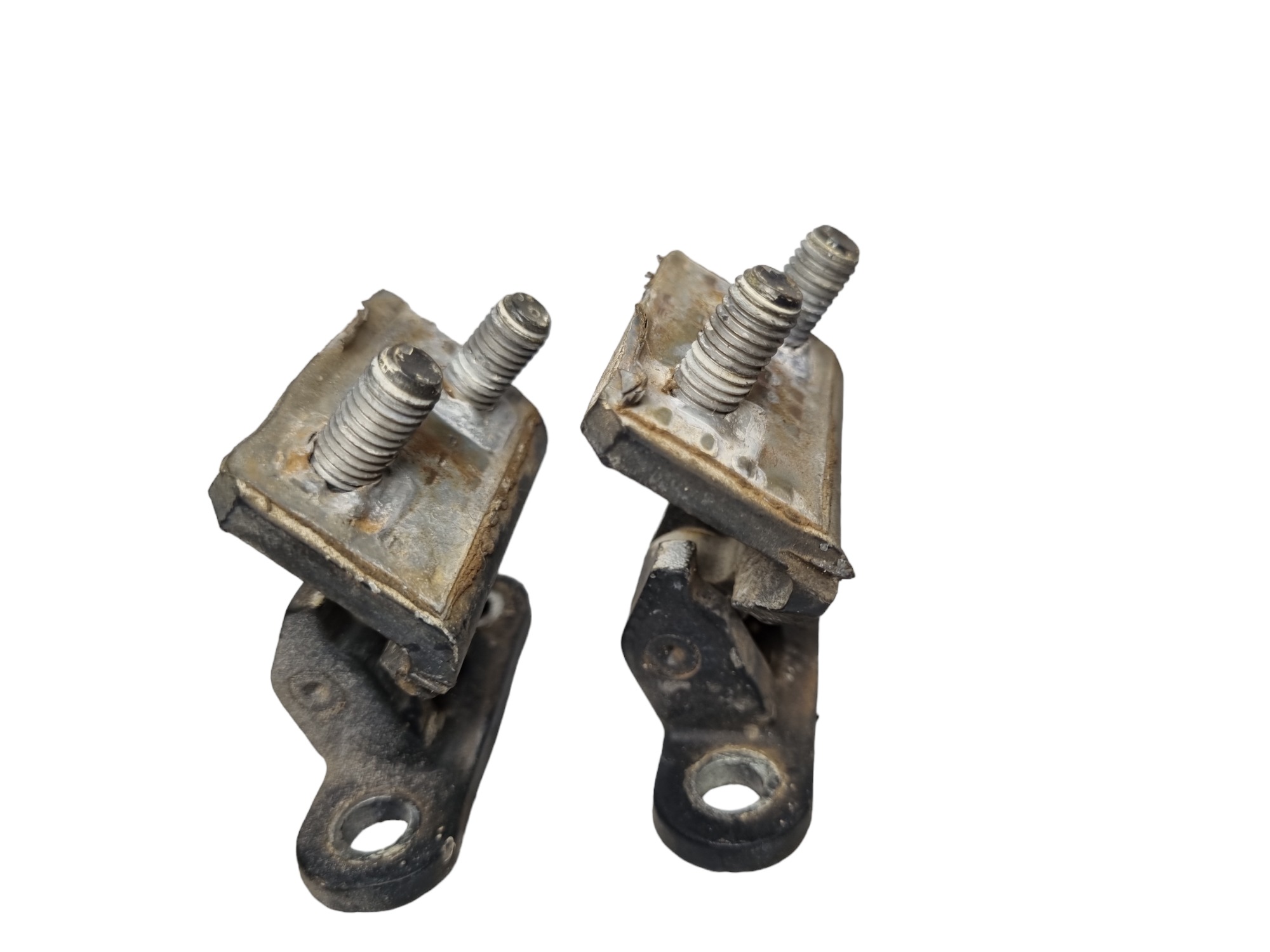 Par Dobradiças Tampa Traseira Volks Gol G3 Original Usado 4