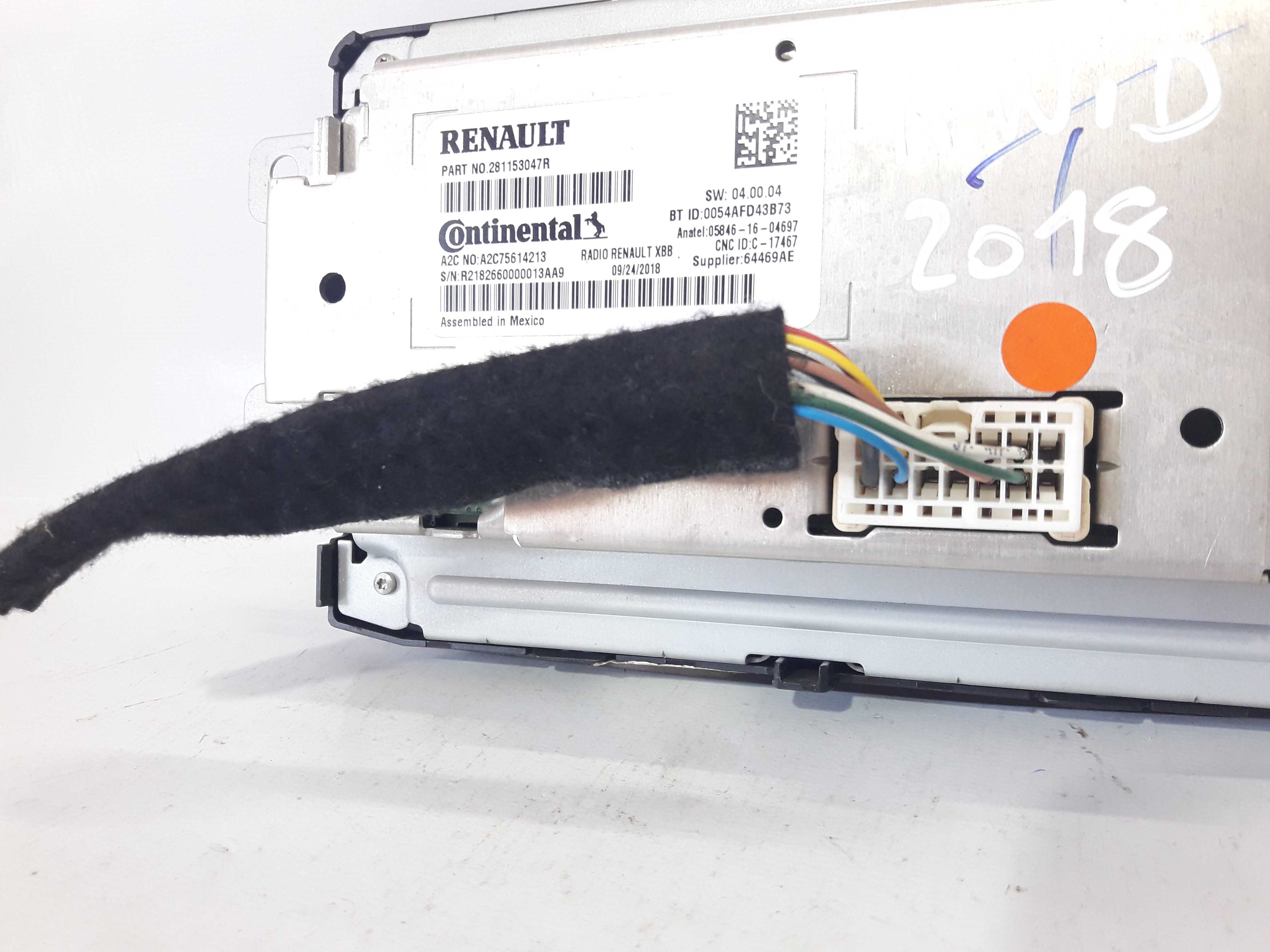 Rádio Bluetooth Renault Kwid 2018  281153047r 3
