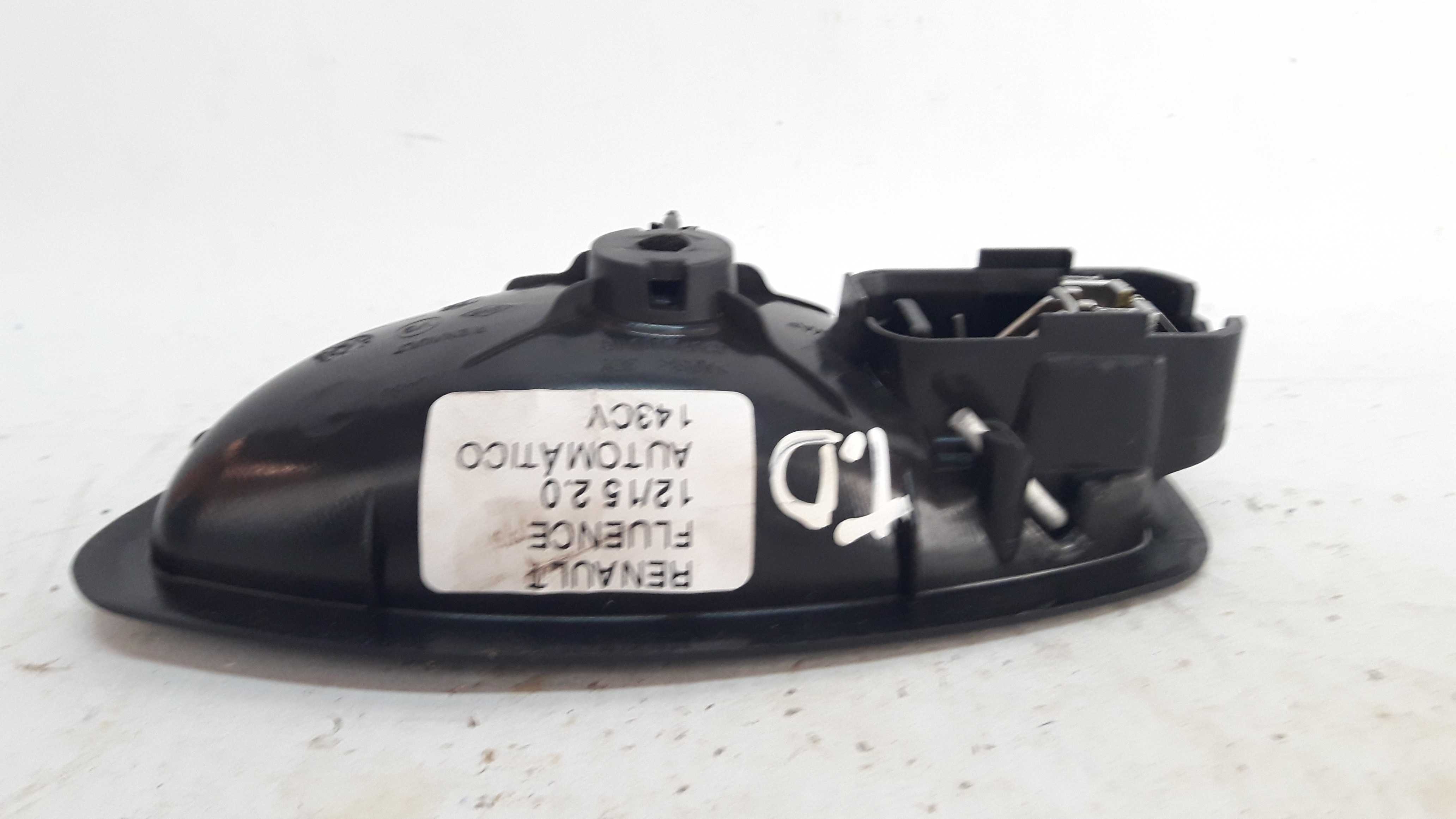 Macaneta Interna Traseira Direita Fluence 12 A 15 826720001r Cromada Traseira 5