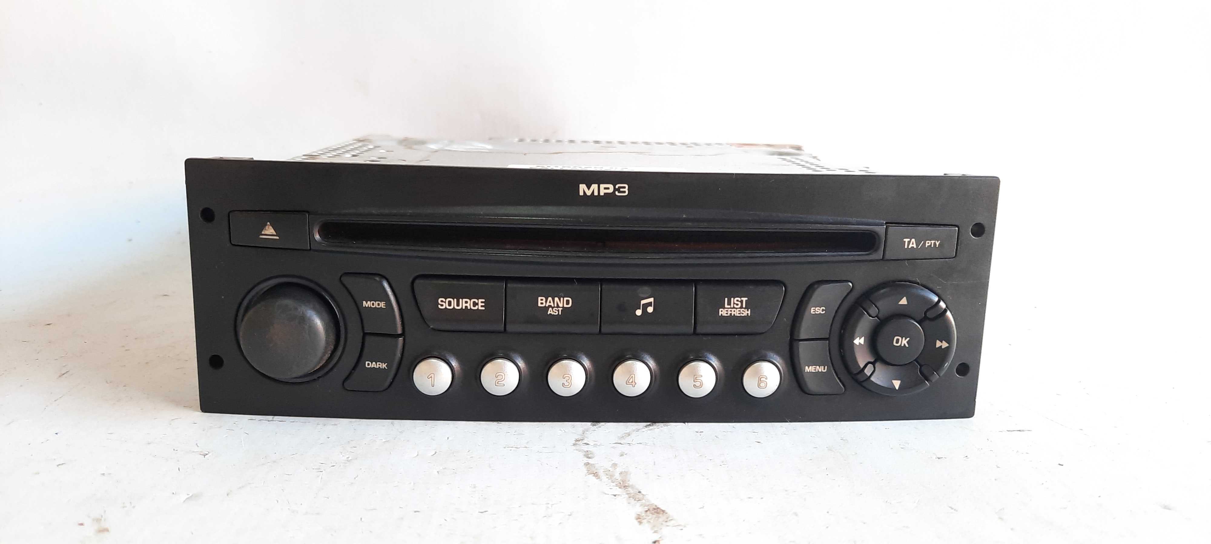 Rádio Cd Player Citroen C4 Pallas 96665701xt Original