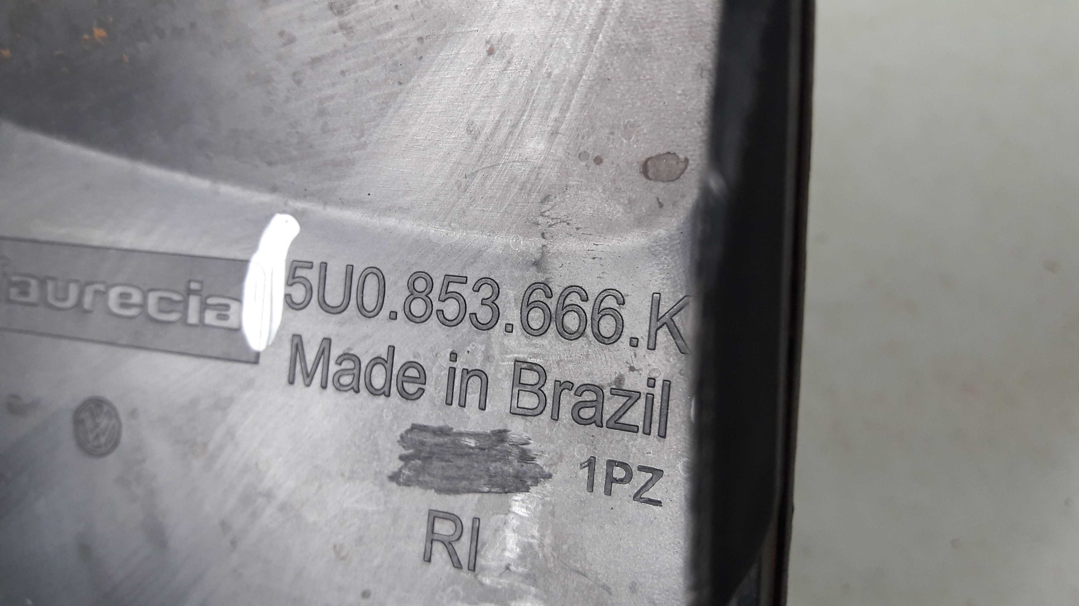 Moldura Farol Milha Direito Gol G6 5u0853666k Original Preto Direito 6