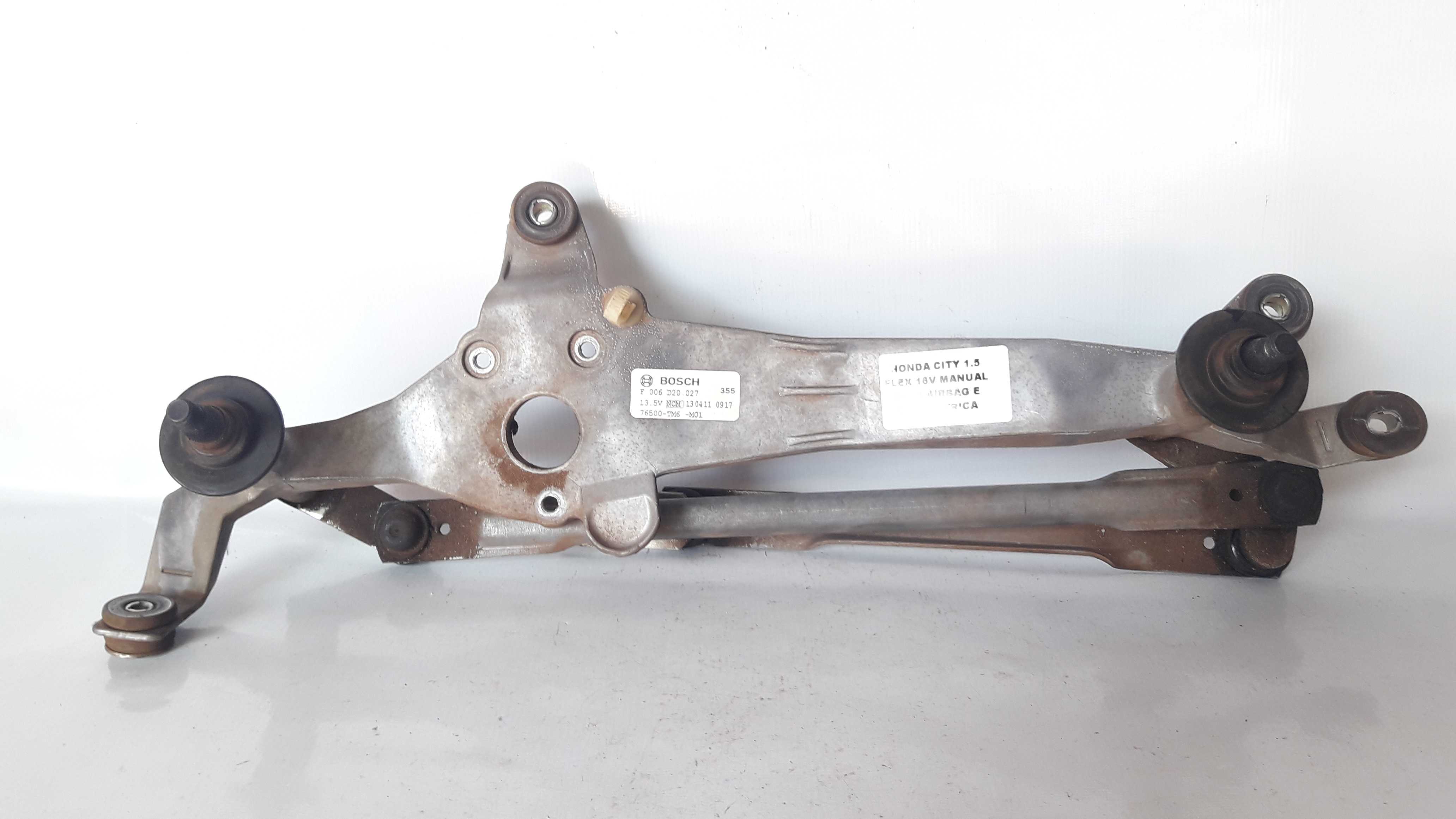 Galhada Limpador Parabrisa Honda City 09/2014 Original Bosch 1