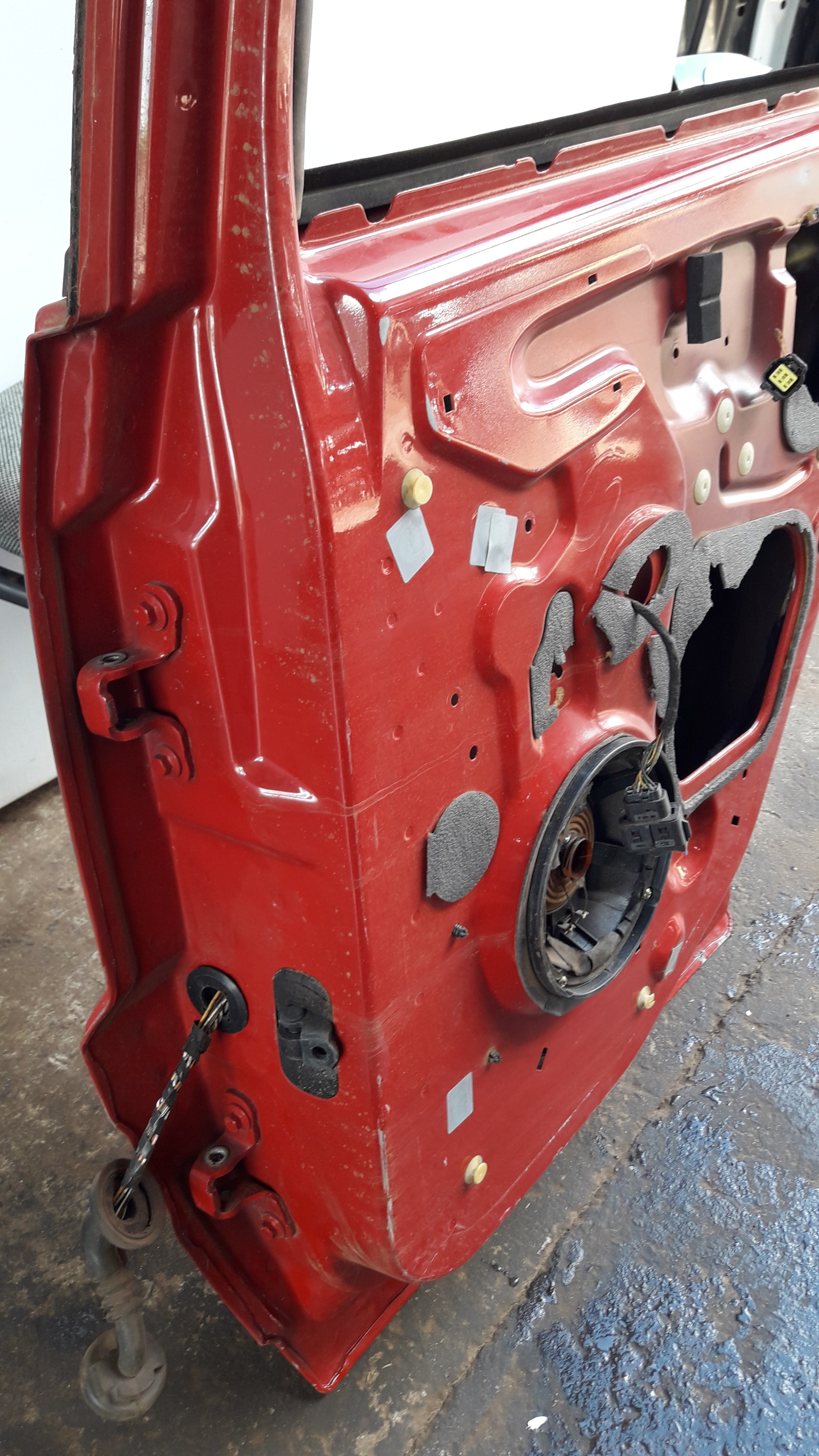Porta Traseira Direita Ecosport Original 2003/2012 Vermelha 6