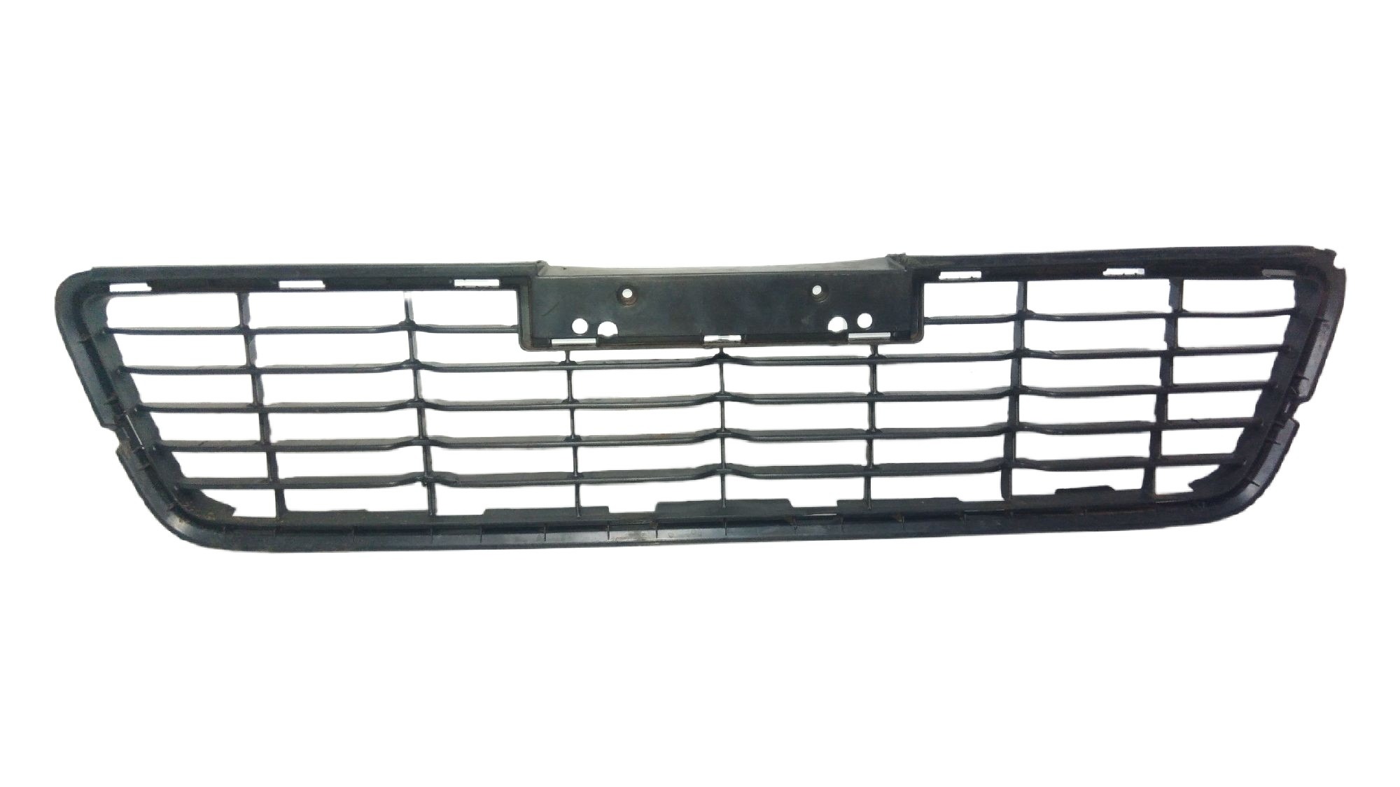 Grade Inferior Parachoque Dianteiro Hilux 2016/2019 Original Preto Plástico
