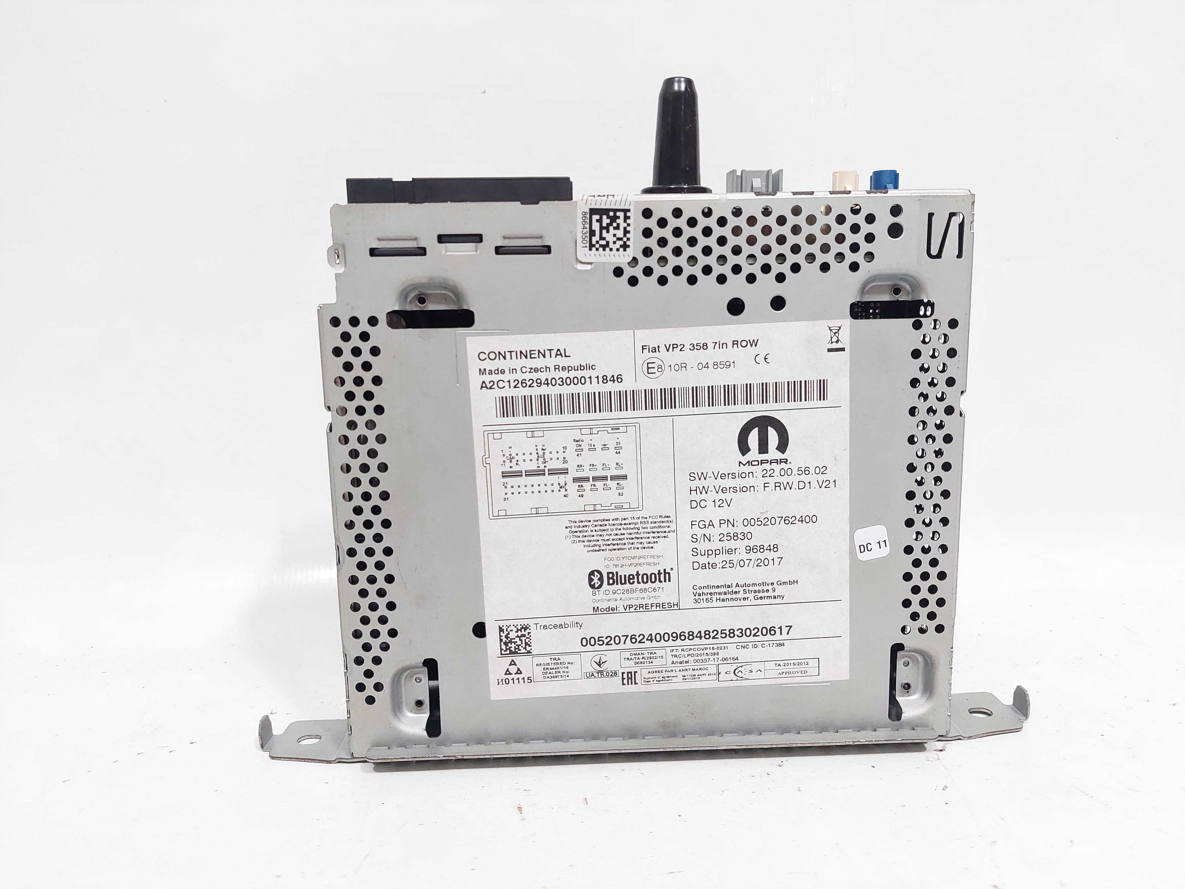 Multimídia Completo Fiat Argo 2019/21 Original E810r048591 4