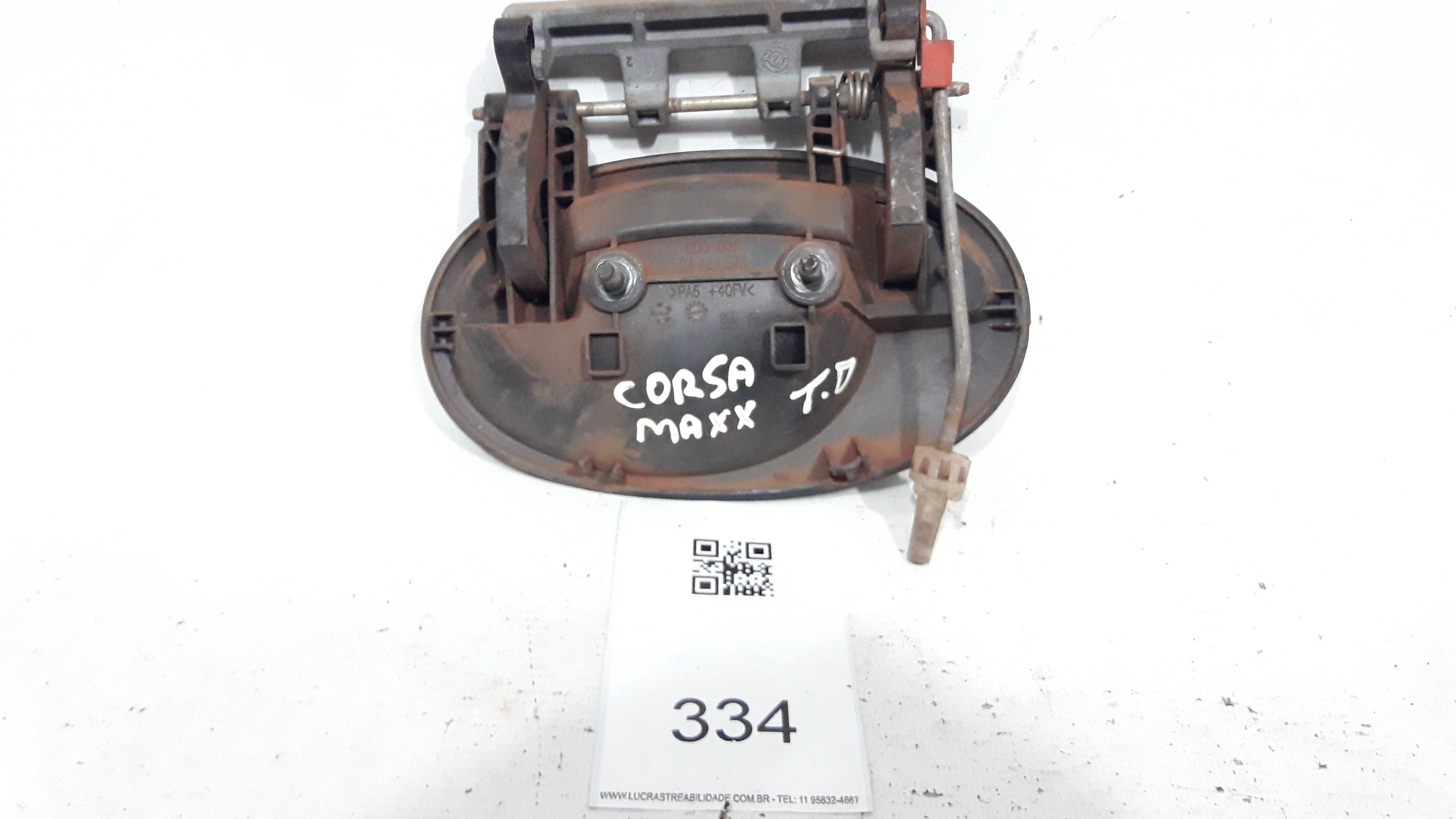 Maçaneta Interna Traseira Direta Corsa Maxx 02/12 Original 3