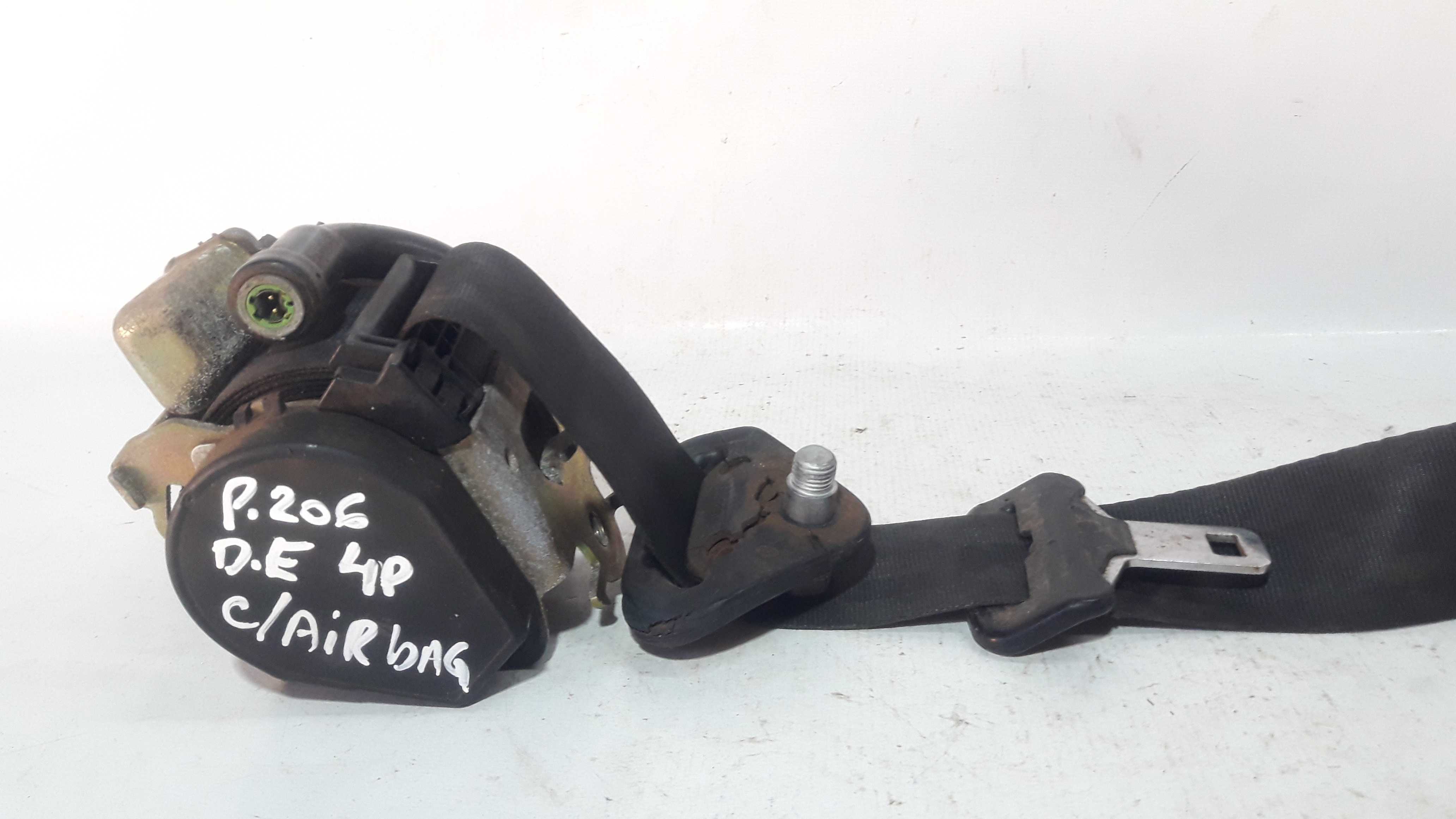 Cinto Segurança Diant Esquerdo Peugeot 206 C Air Bag 4p 99/7 2