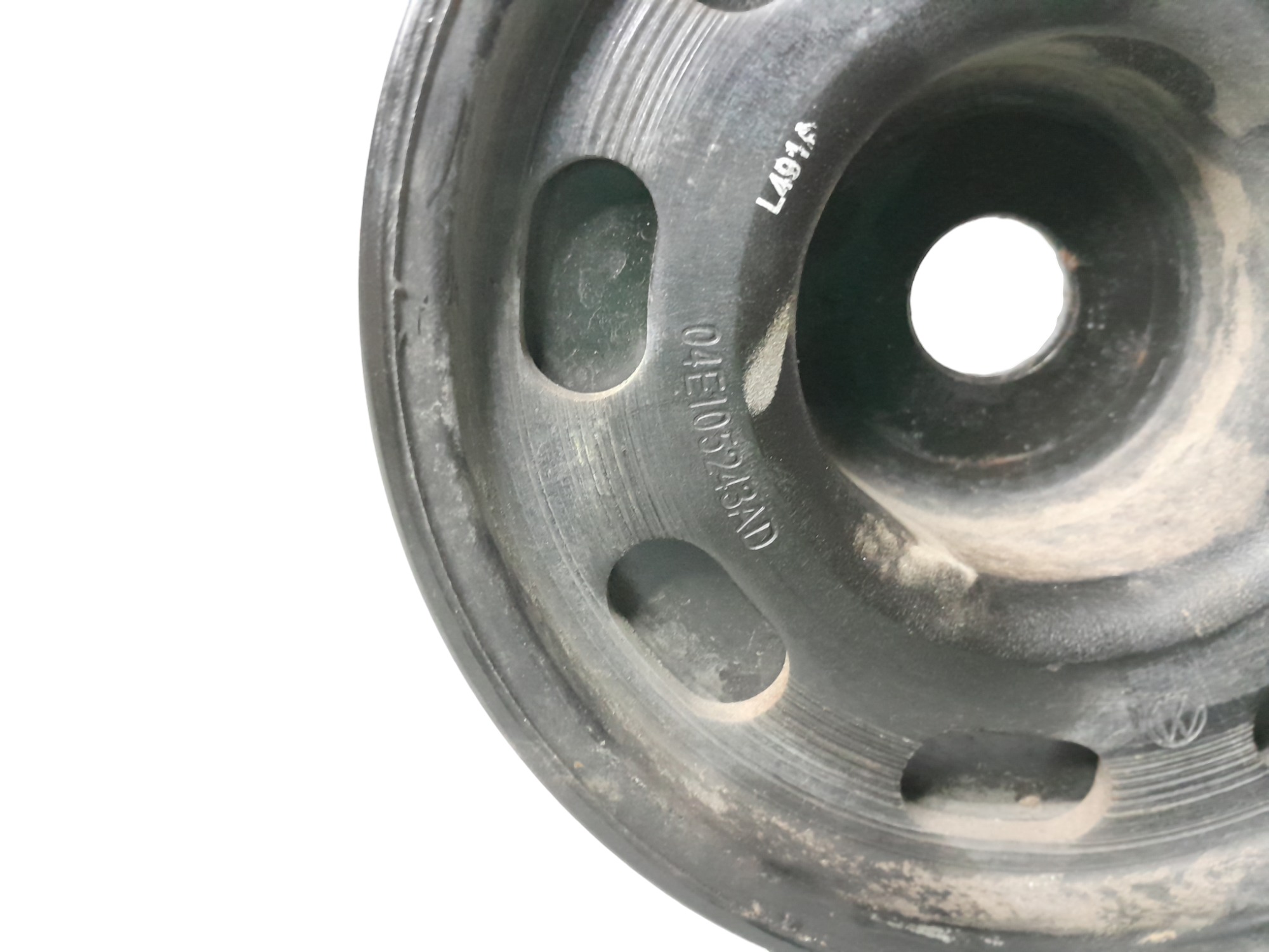 Polia Virabrequim Dupla Vw Up Gol G7 G8 1.0 3cc Original 4