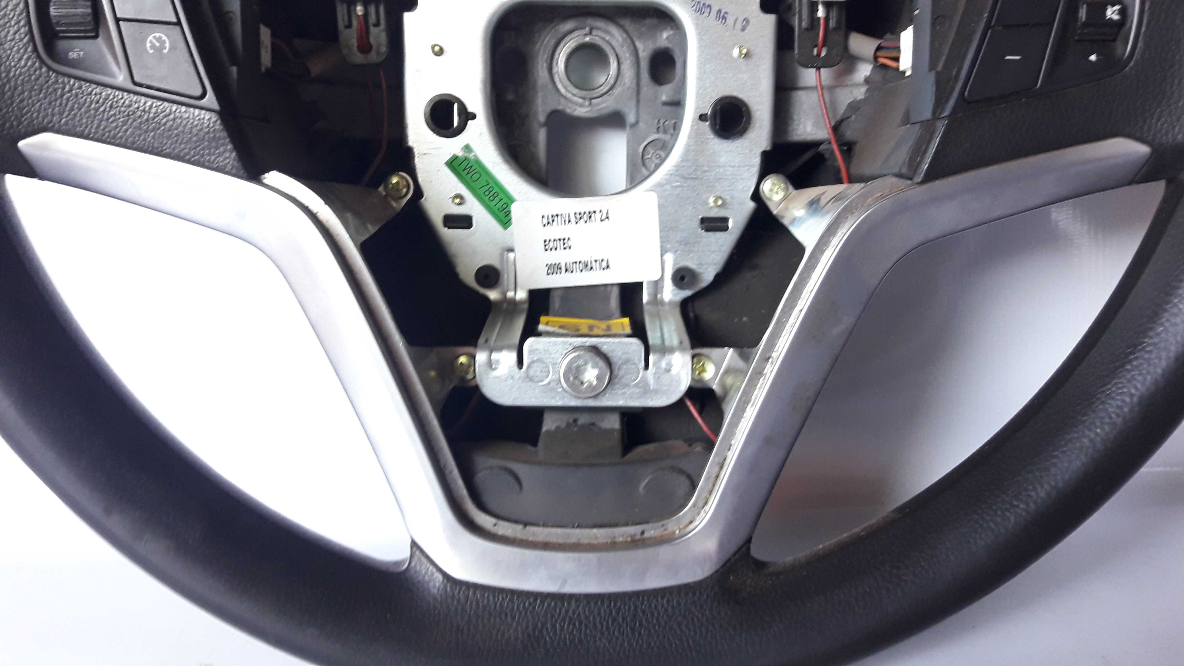 Volante Direção Captiva Sport 2009 2010 2012 2013 Original Preto 4