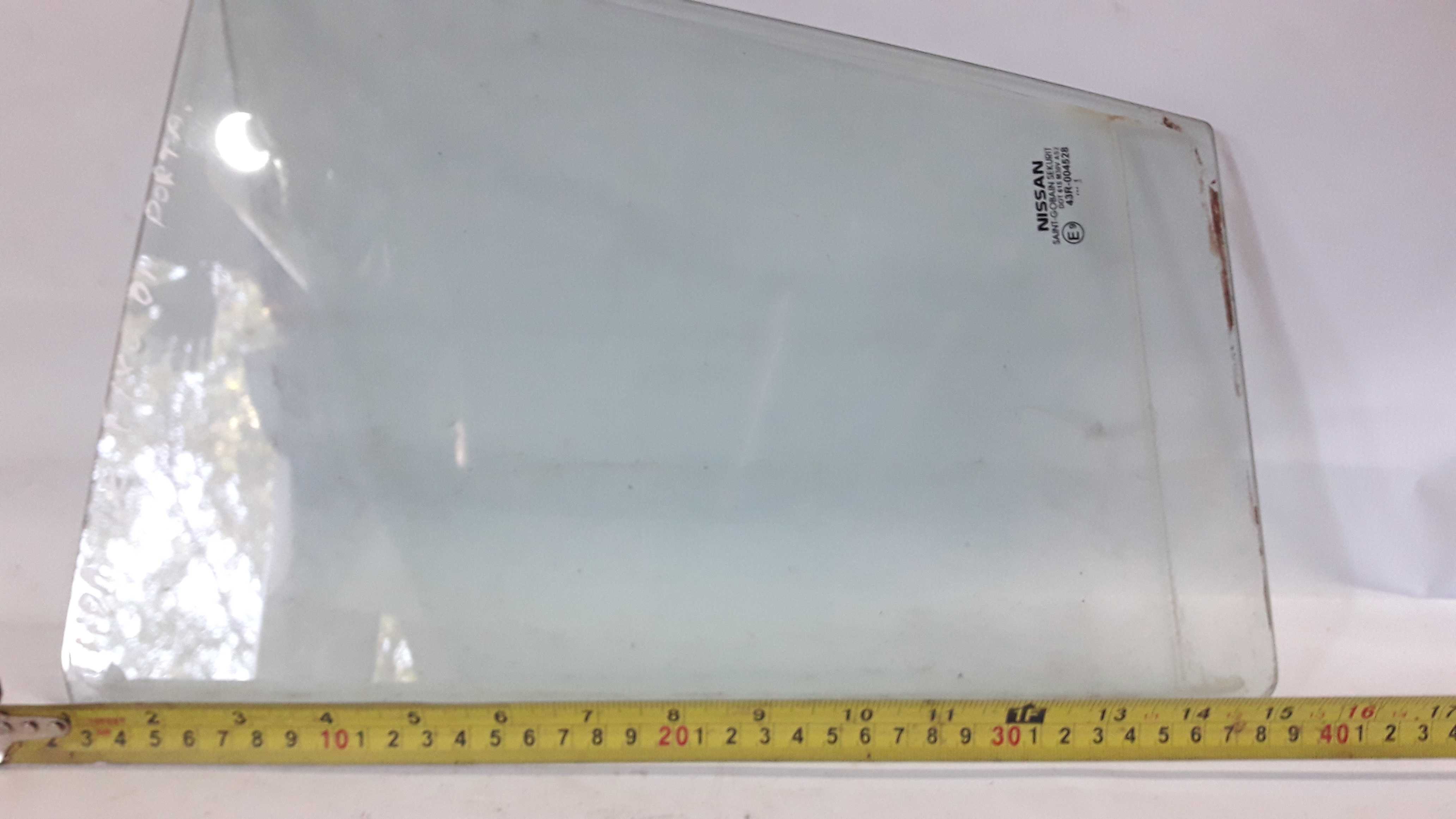 Vidro Fixo Vigia Porta Traseira Esquerda Chery Tiida Origina 3