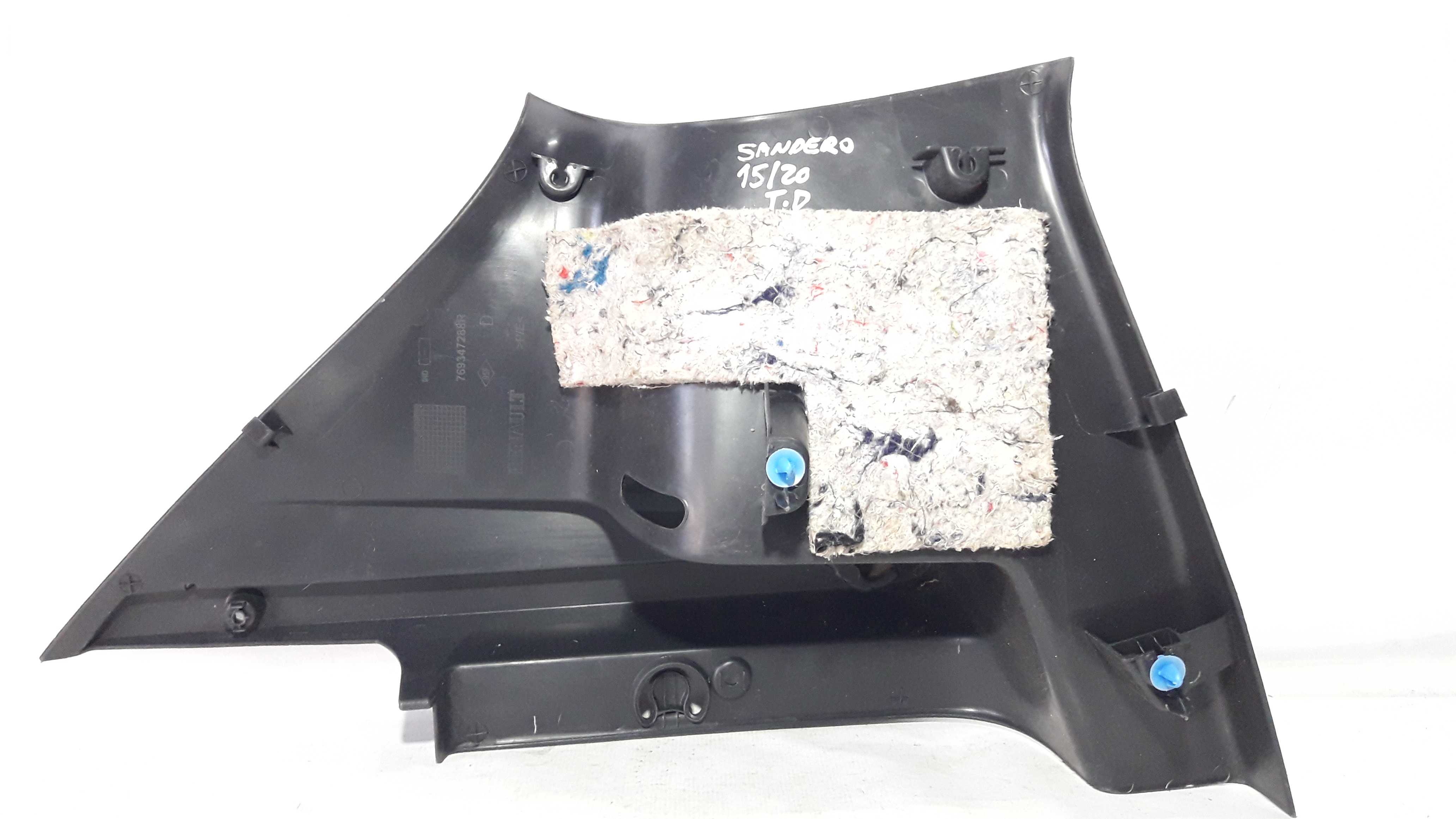Moldura Traseira Direita Bagagito Sandero 15/20 769347288r Preto 4